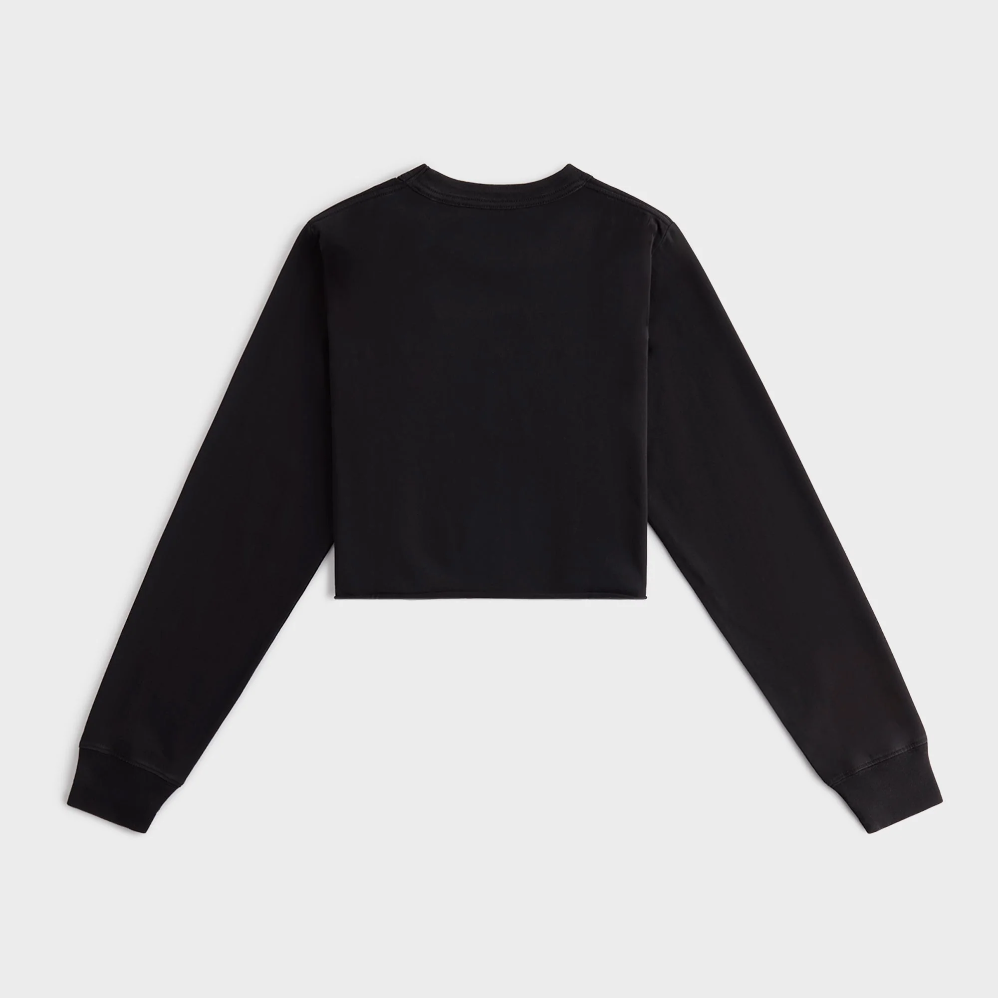 Kith Women Lucy Cropped Long Sleeve II Tee - Mass - Image 4