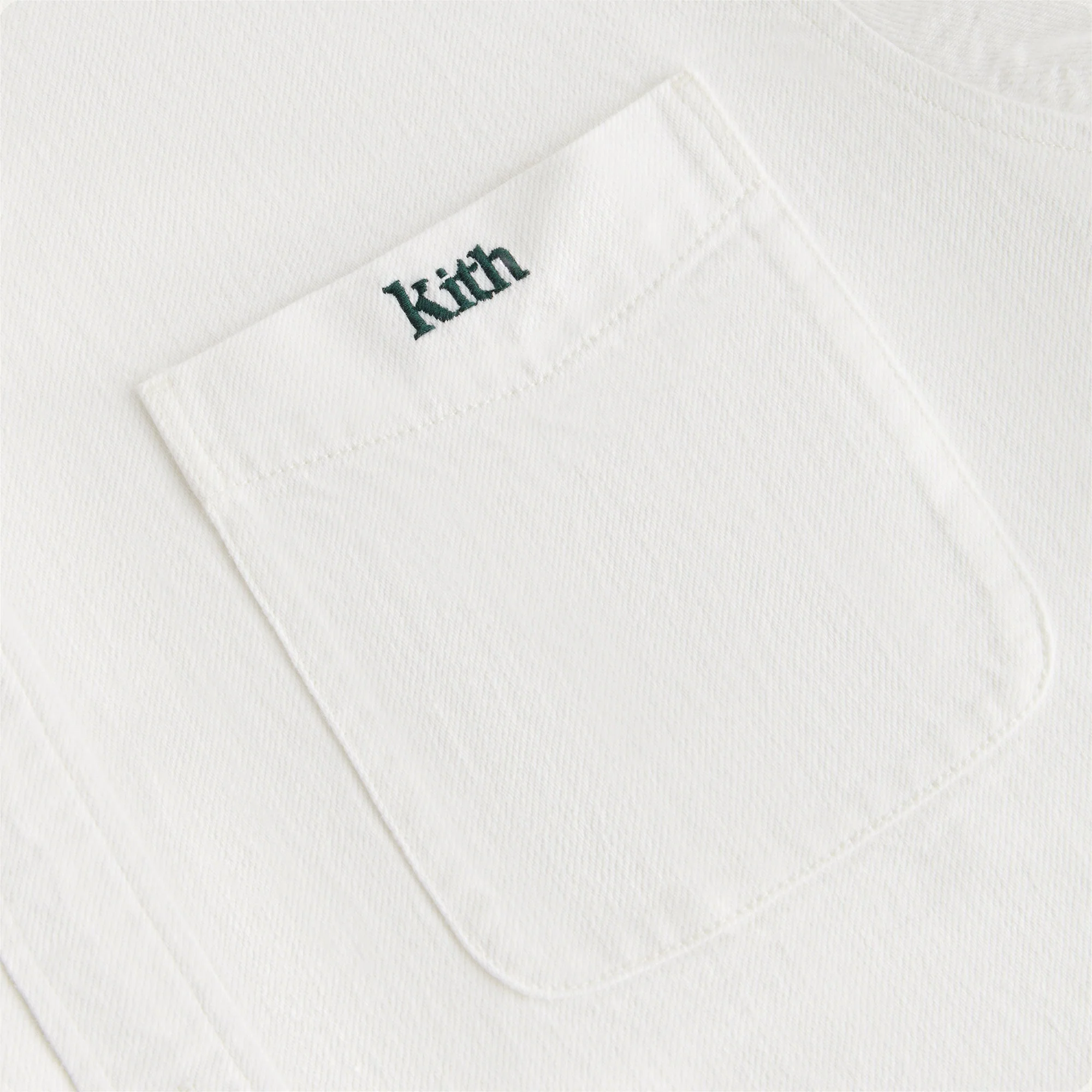 Kith Women Ora II Denim Shirt - Putty Denim - Image 4