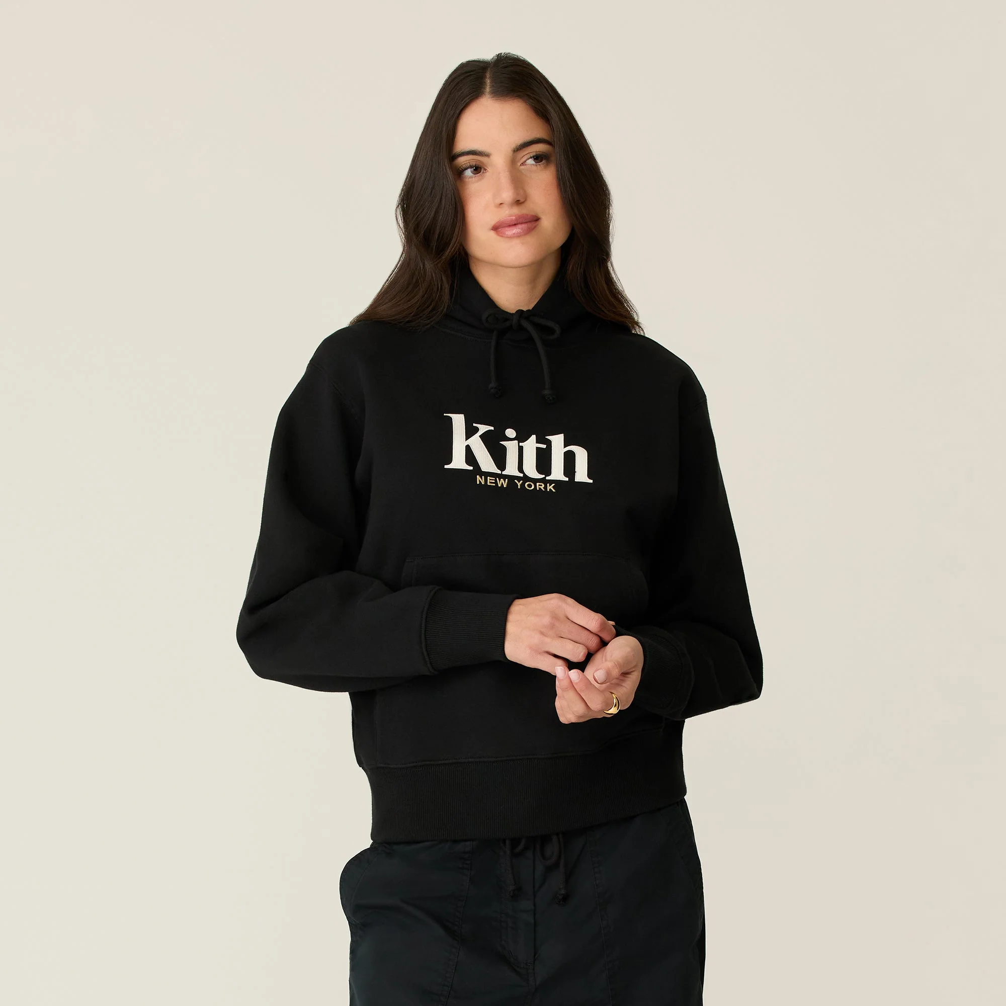 Kith Women Jane New York Hoodie II - Black - Image 2