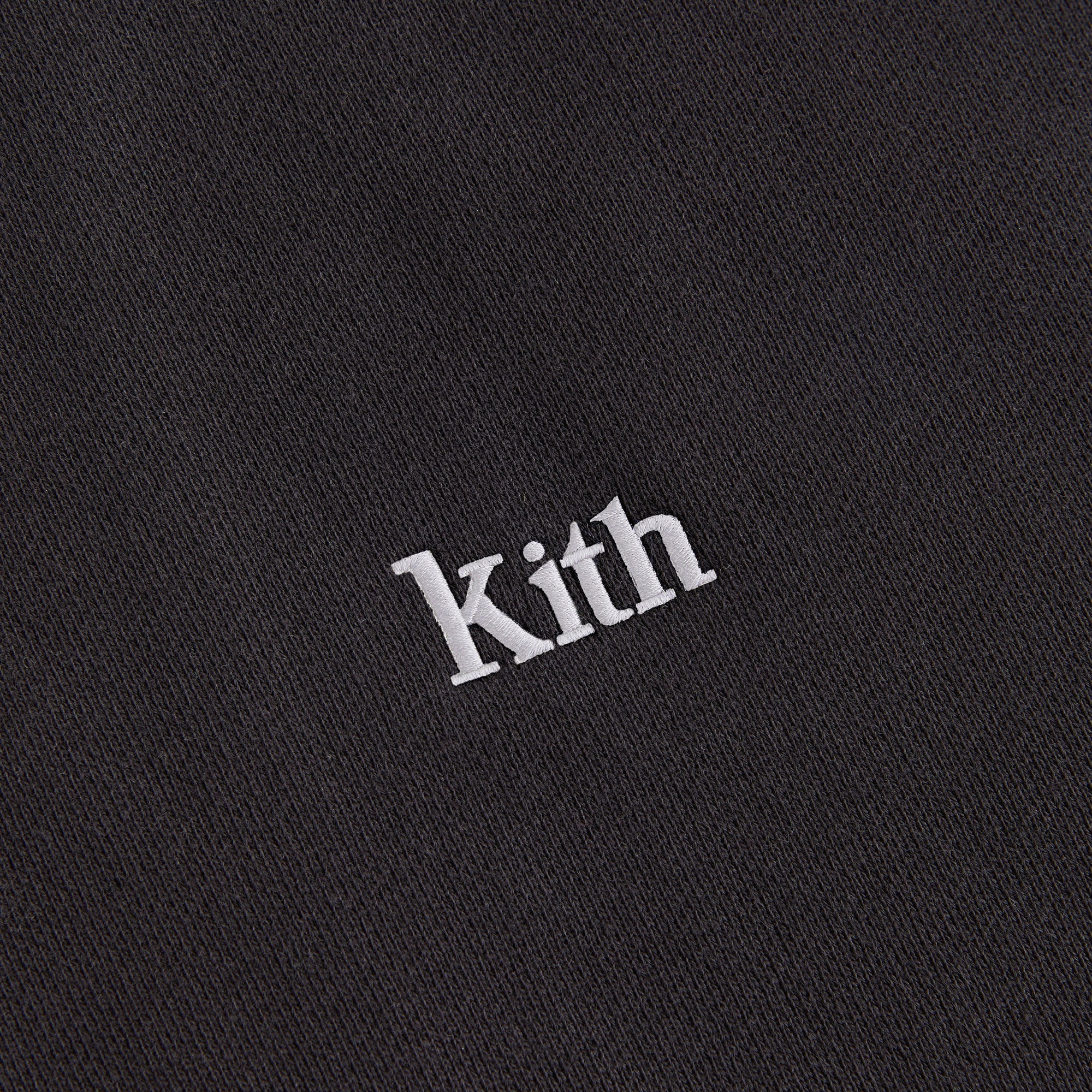 Kith Women Tanner Full Zip Hoodie - Black - Image 5