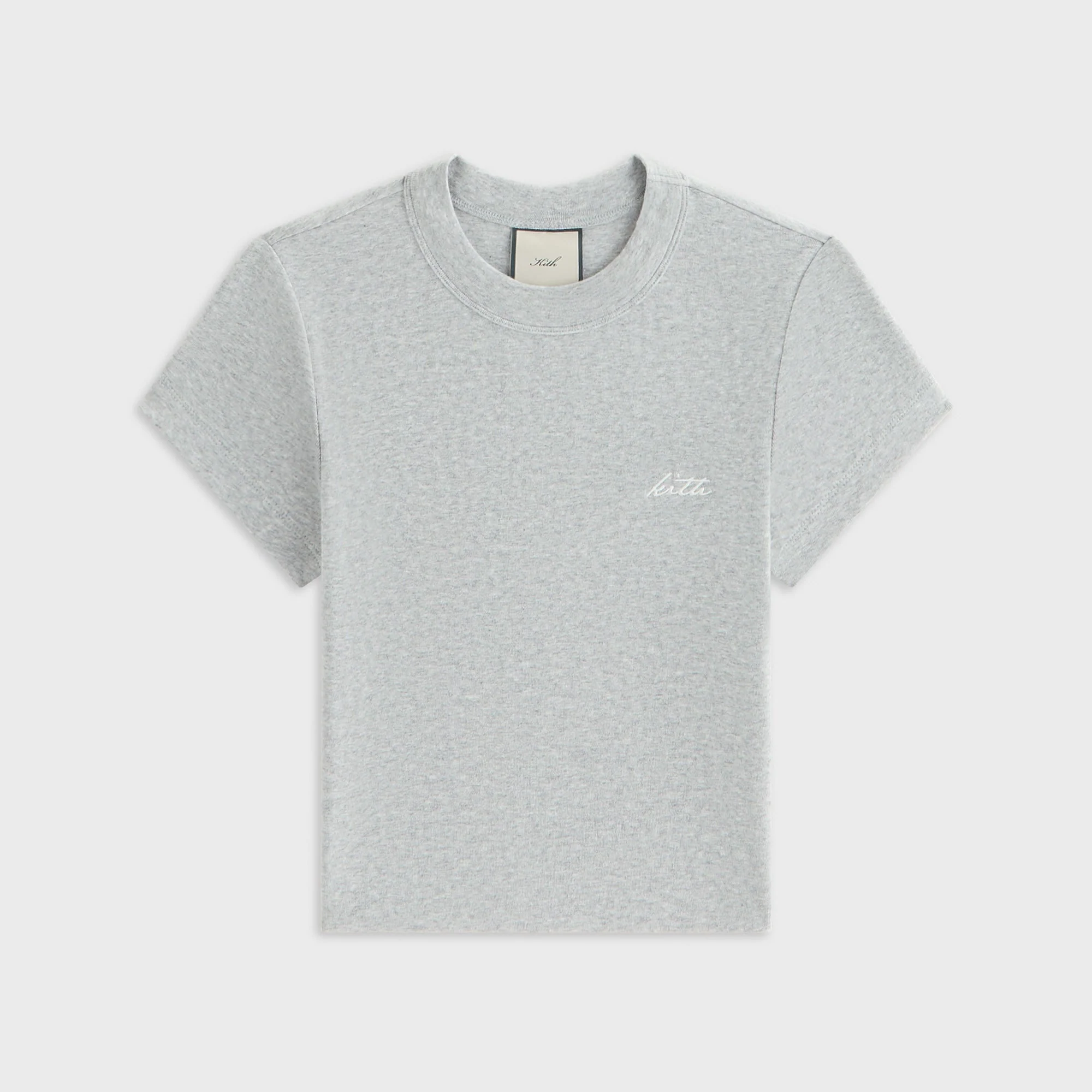 Kith Women Mulberry II Tee - Cool Heather Grey