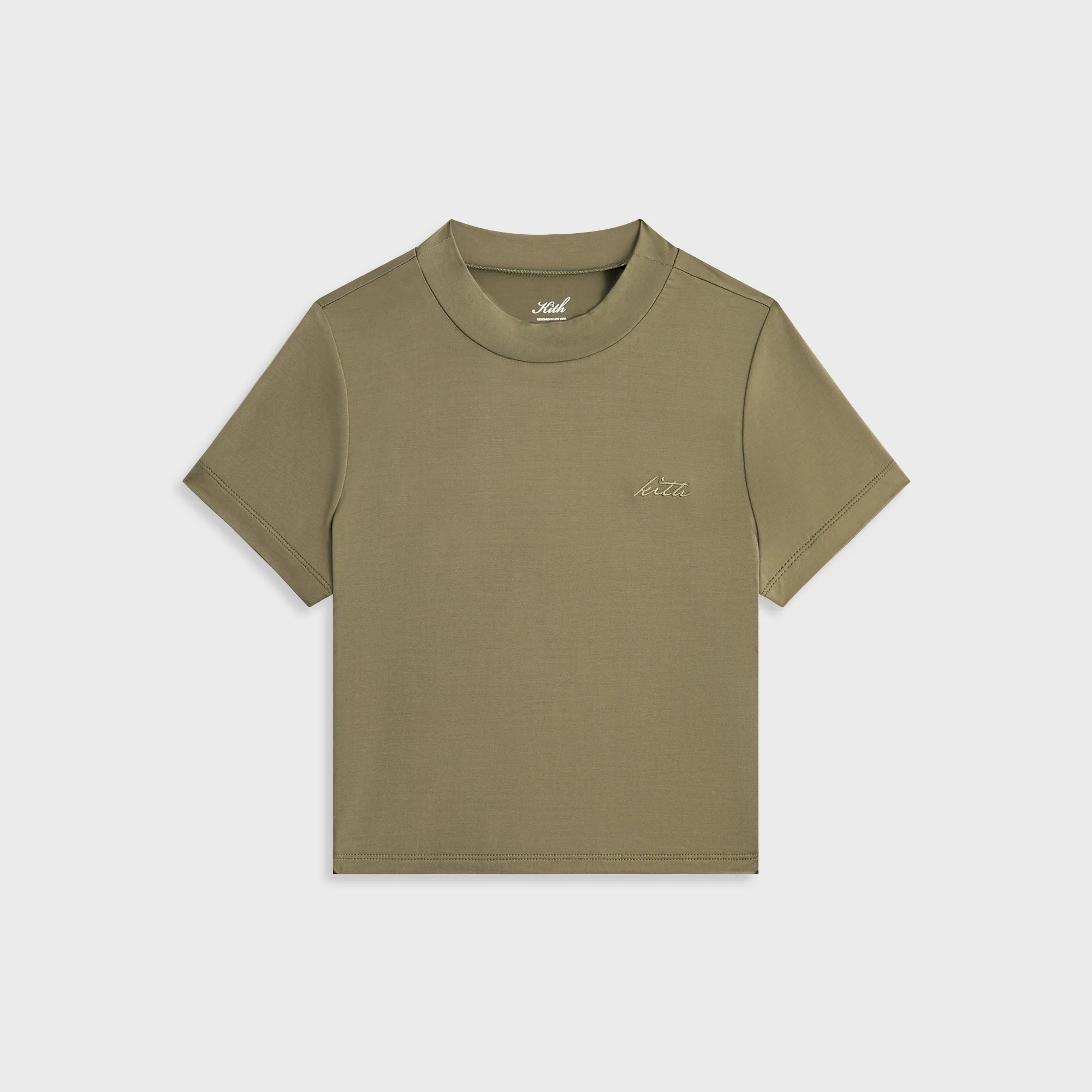 Kith Women Mulberry III Cupro Tee - Canopy
