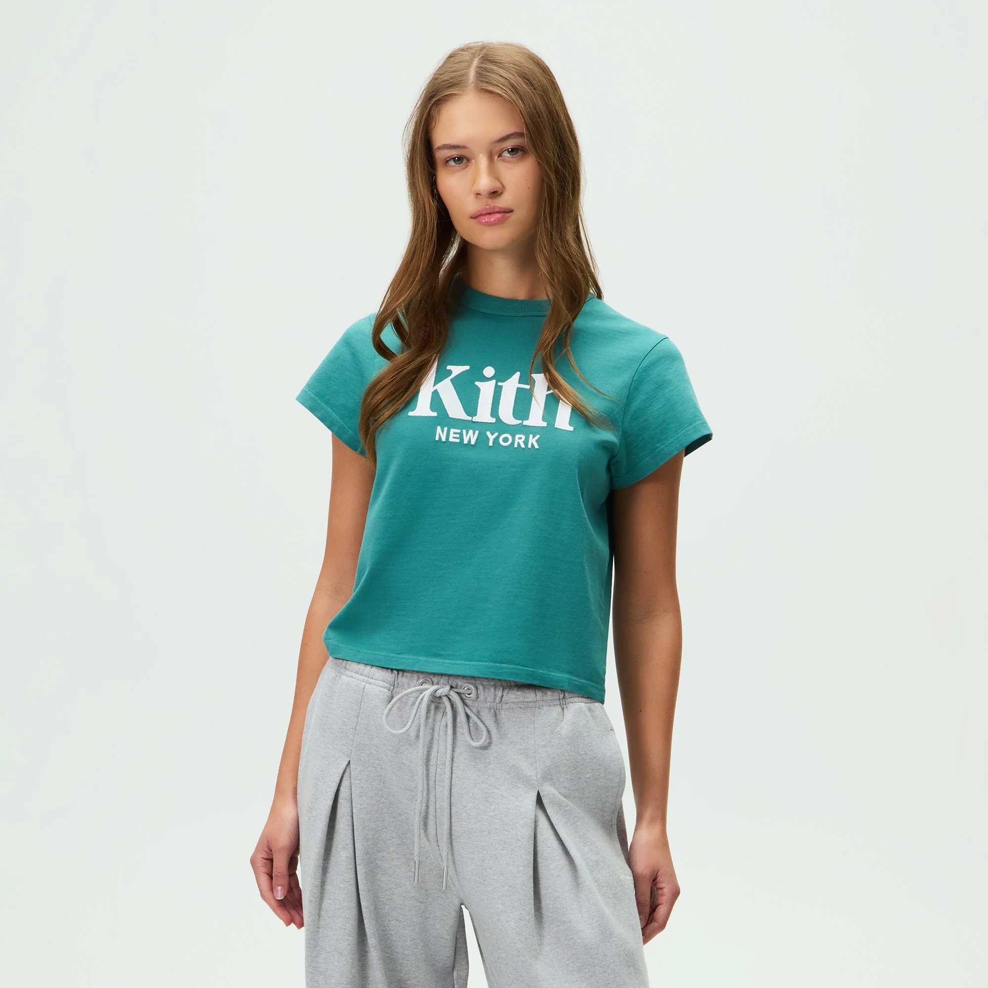 Kith Women Mulberry Vintage New York Tee - Sorrel - Image 2