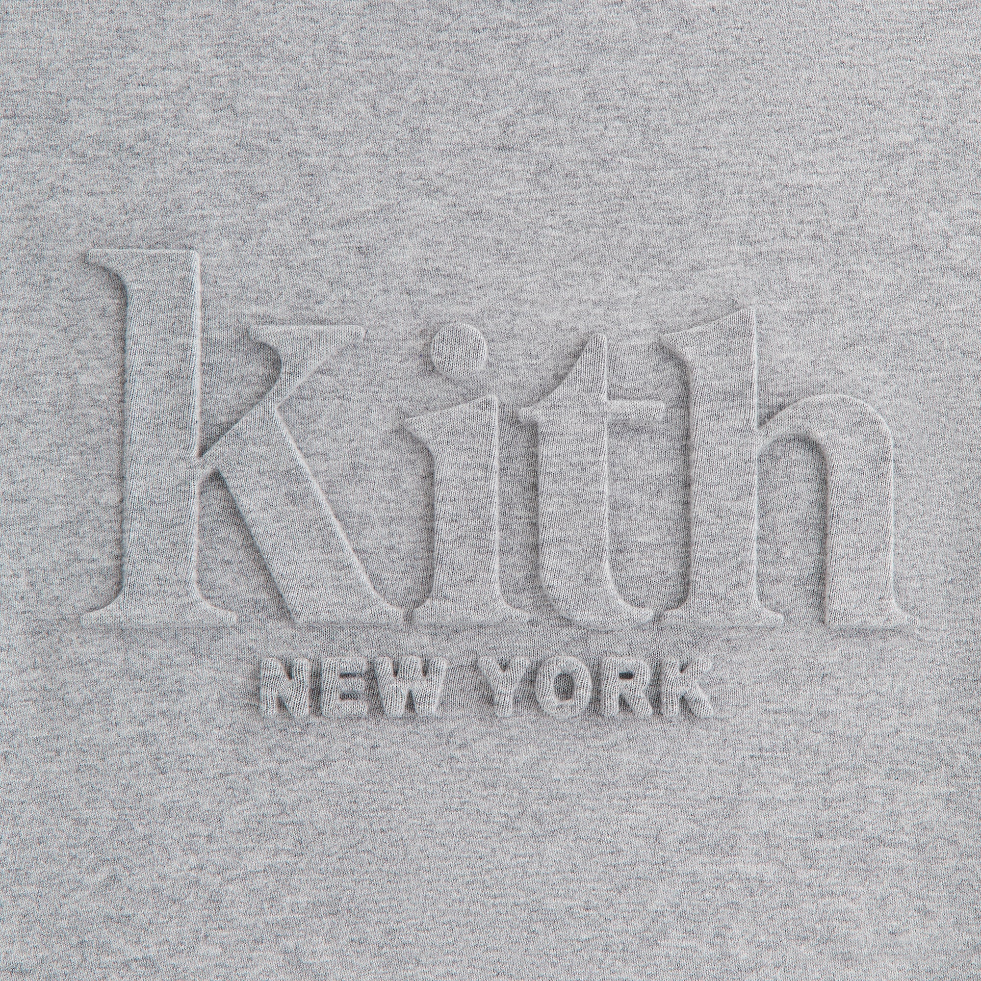 Kith Women Mulberry Vintage New York Tee - Cool Heather Grey - Image 4