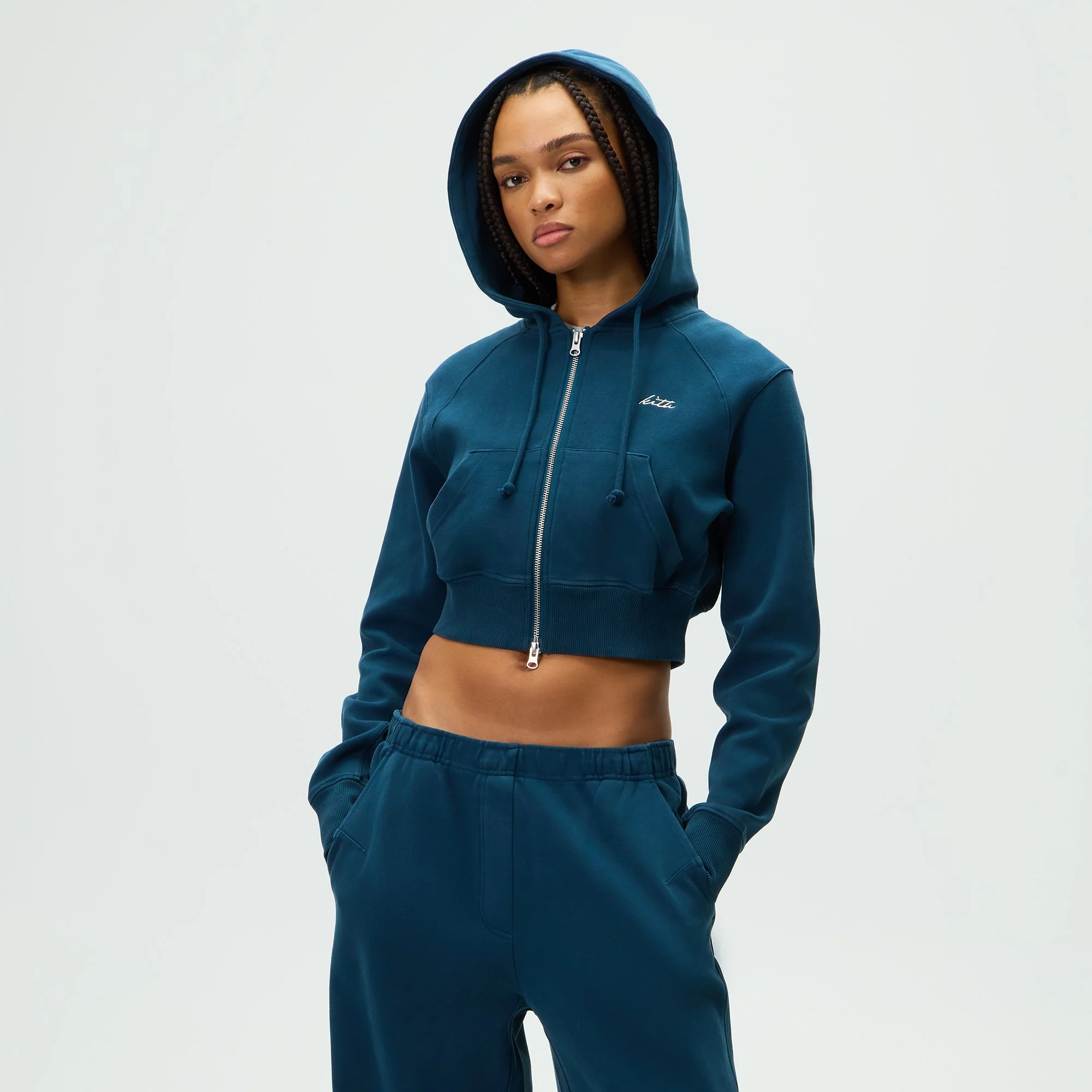 Kith Women Davin Cropped Hoodie - Process - Image 2