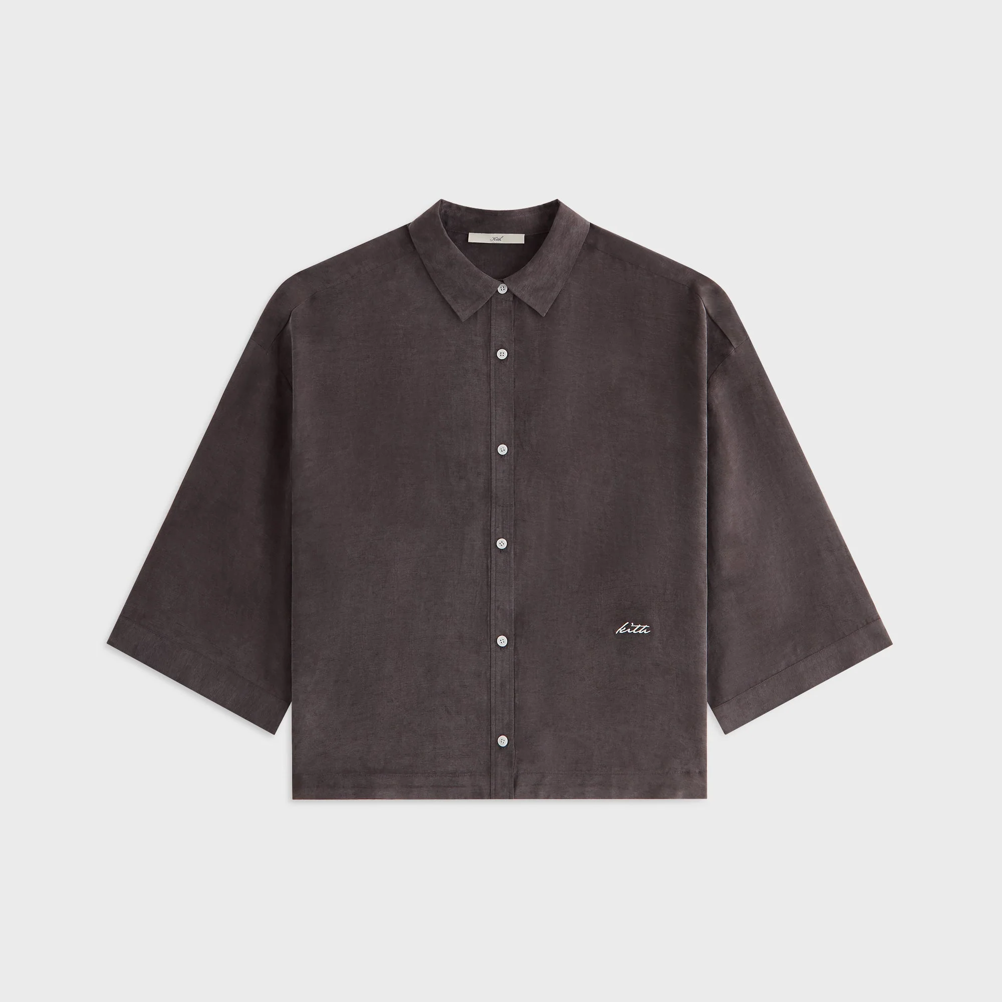 Kith Women Nafissa Oversized Button Up Shirt - Kindling