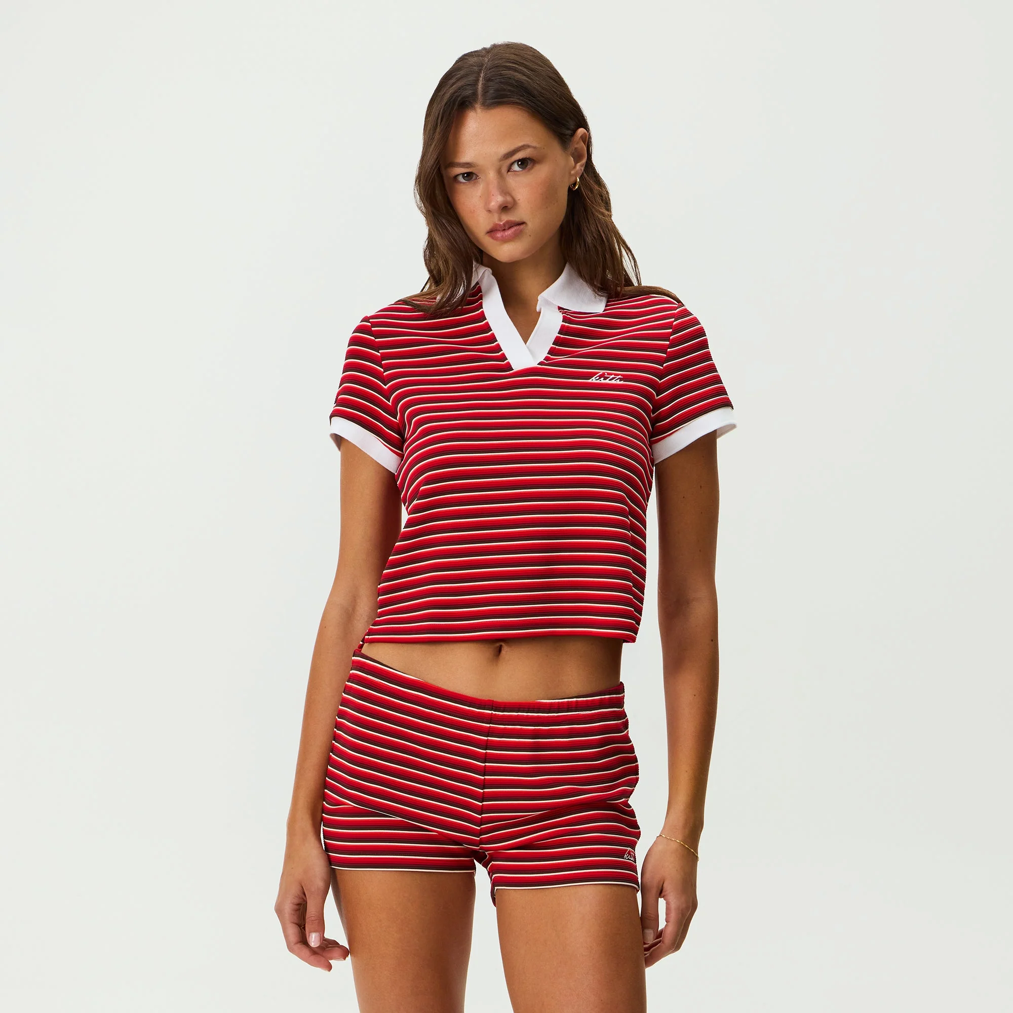 Kith Women Hedi Striped Polo - Dalle - Image 2