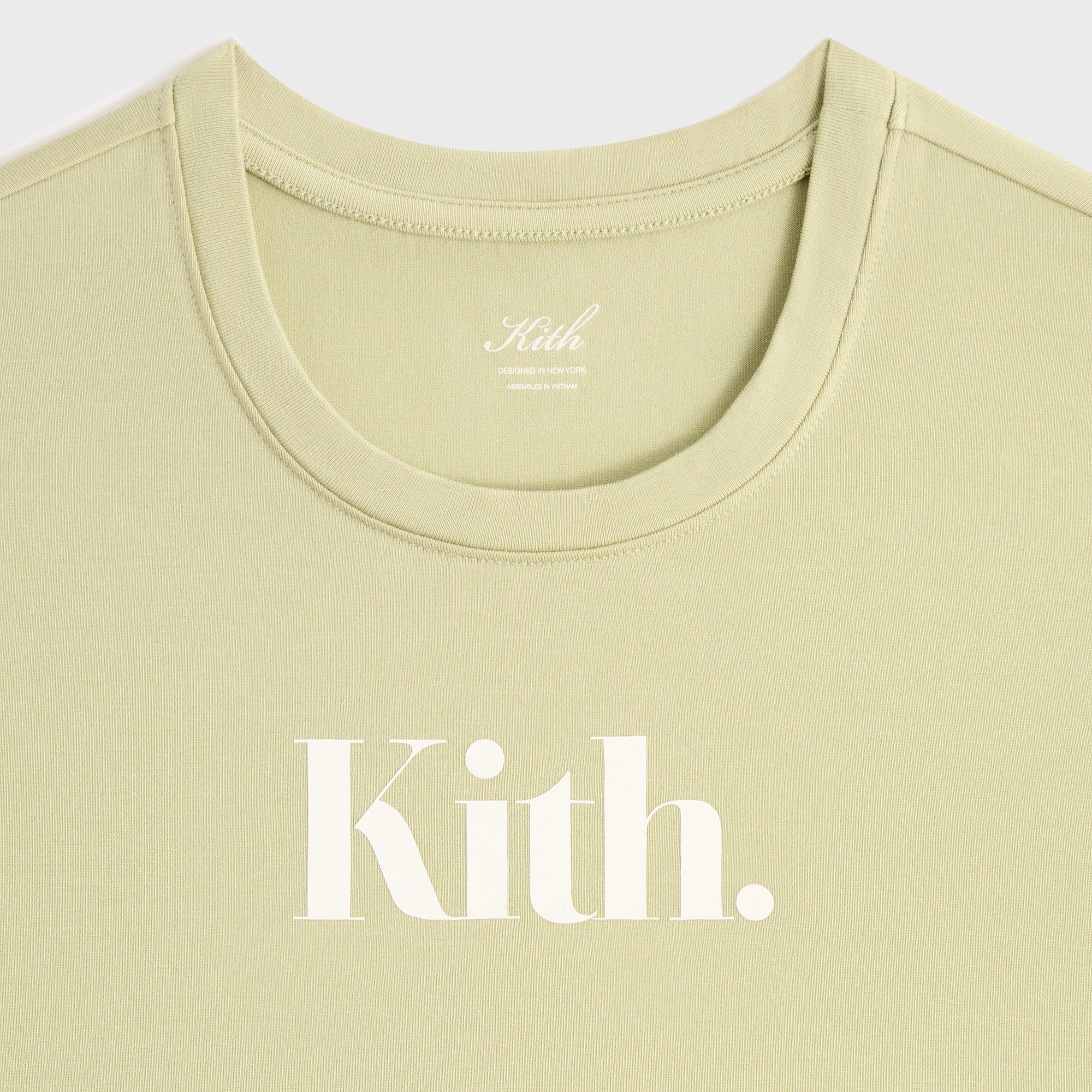 Kith Women Misha Crop Tee - Pandan - Image 4