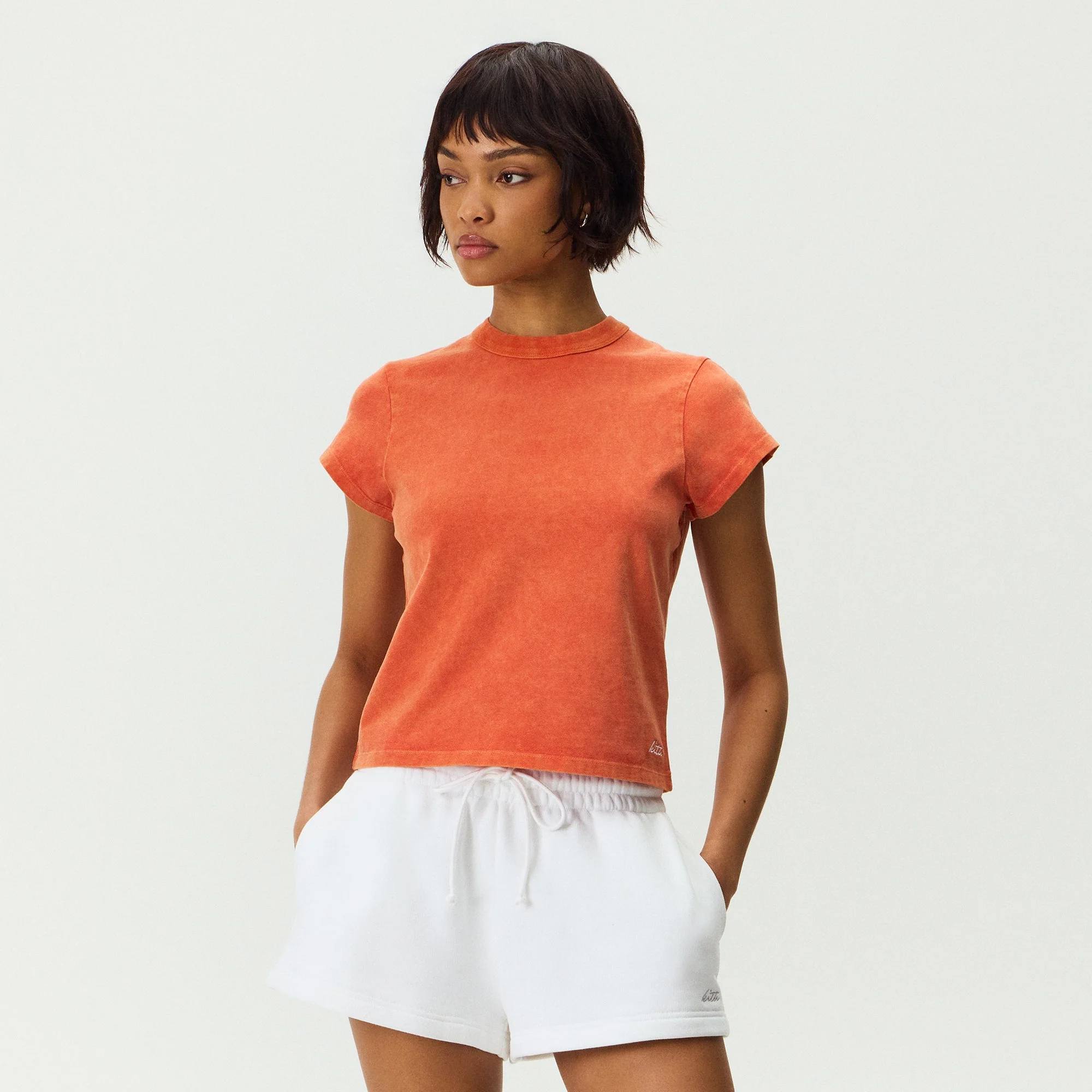 Kith Women Mulberry Vintage Tee - Wildfire - Image 2