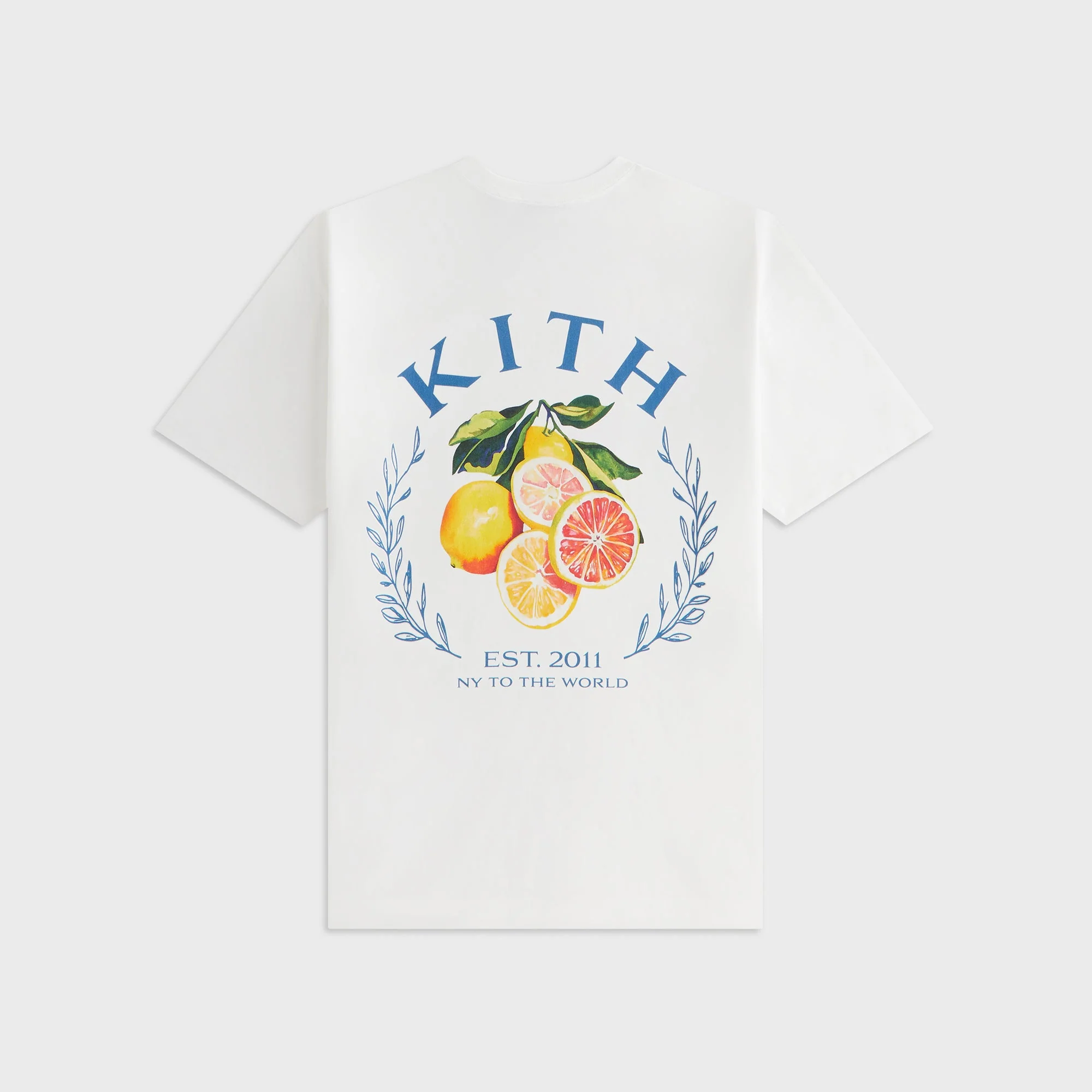 Kith Women Vintage Citrus Crest Tee - White - Image 3