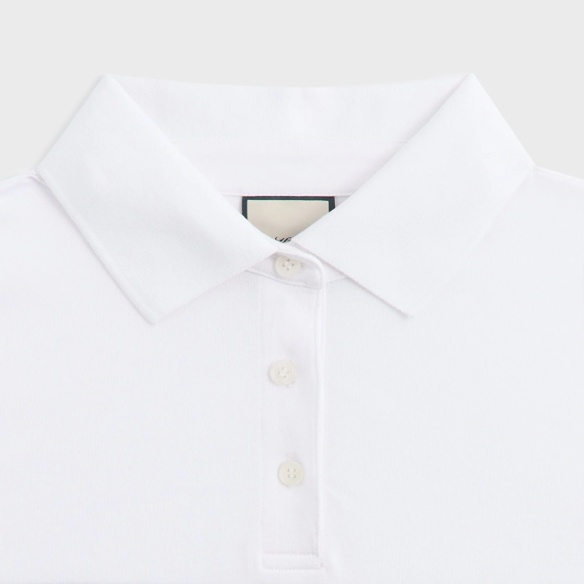Kith Women Breda Paneled Polo - White - Image 4