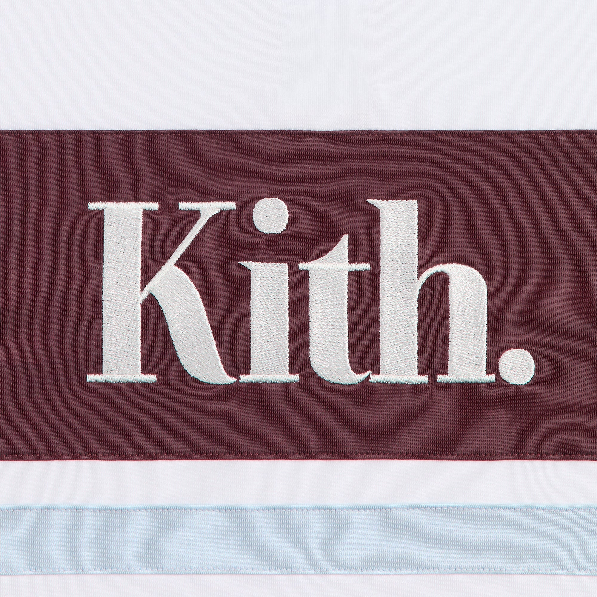 Kith Women Breda Paneled Polo - White - Image 5