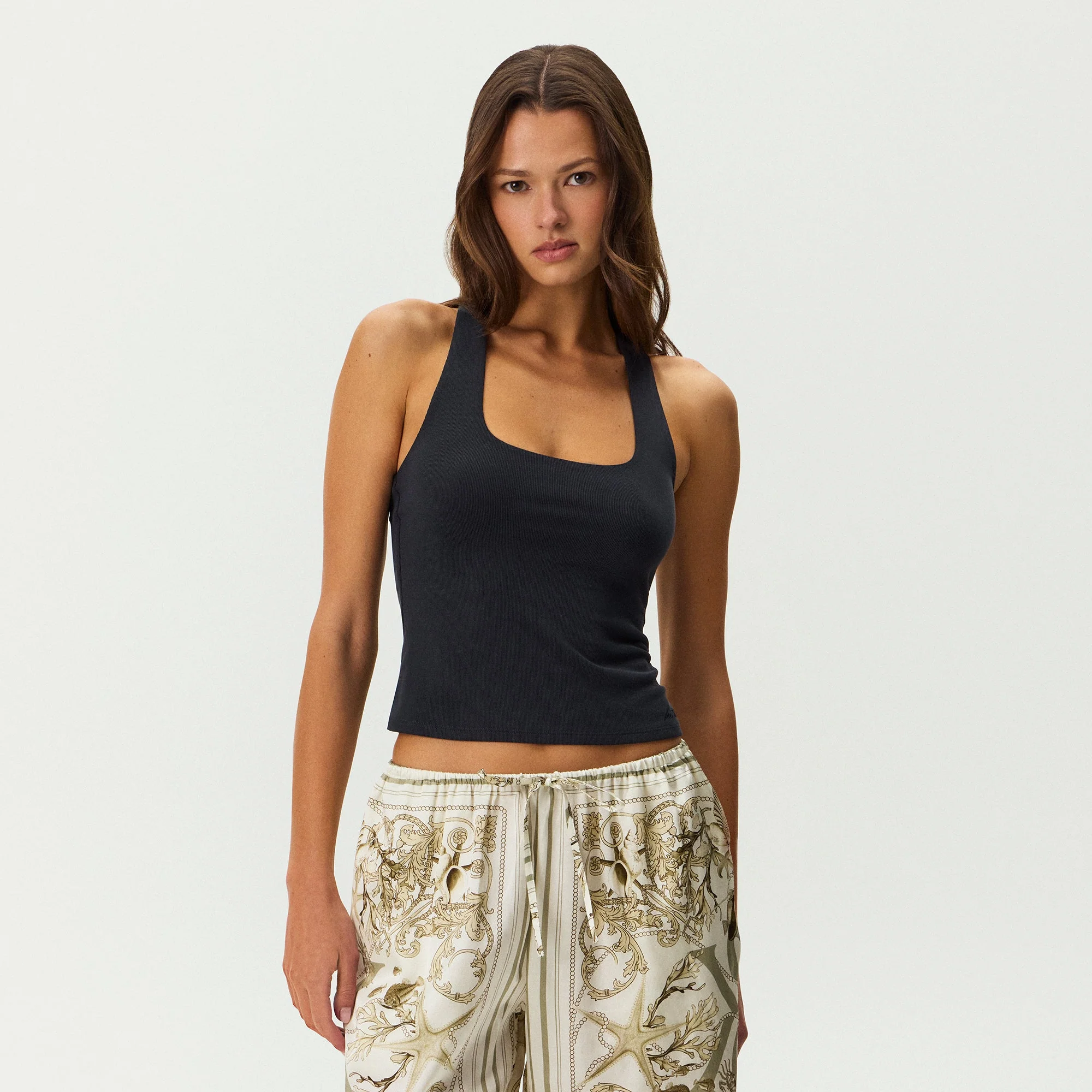 Kith Women Jess Racerback Tank - Black - Image 2