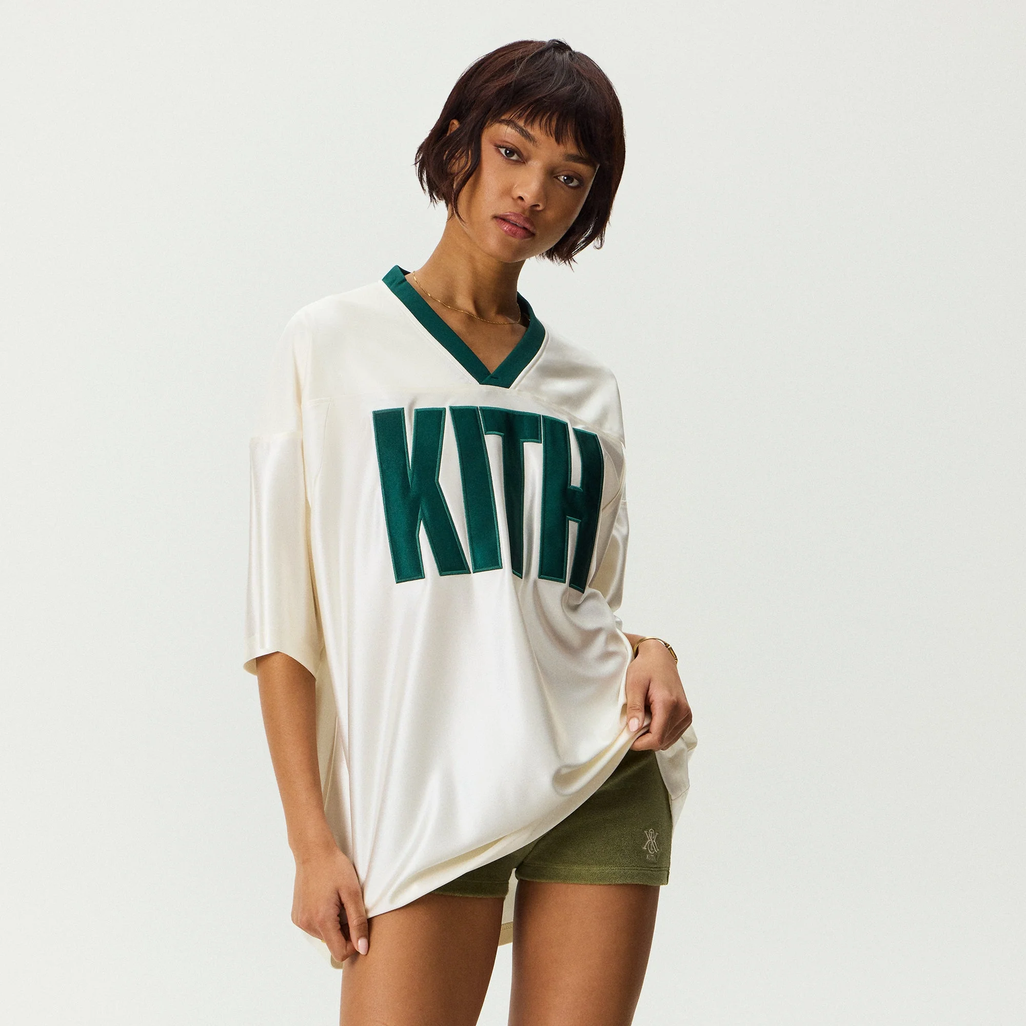 Kith Women Koda Football Jersey - Sandrift - Image 2