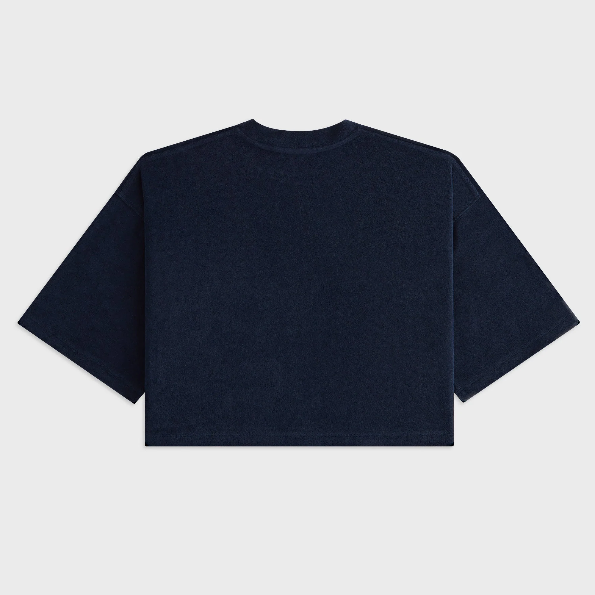 Kith Women Min Towel Terry Cropped Tee - Nocturnal - Image 3