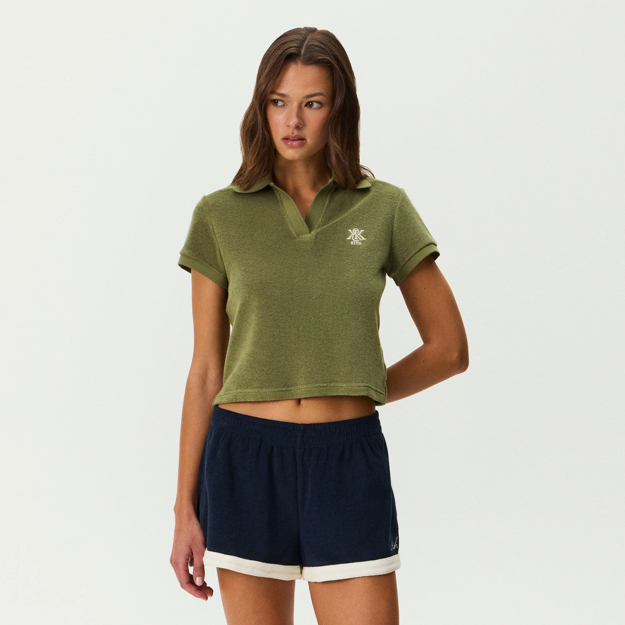 Kith Women Hedi Towel Terry Polo - Flagstaff - Image 2