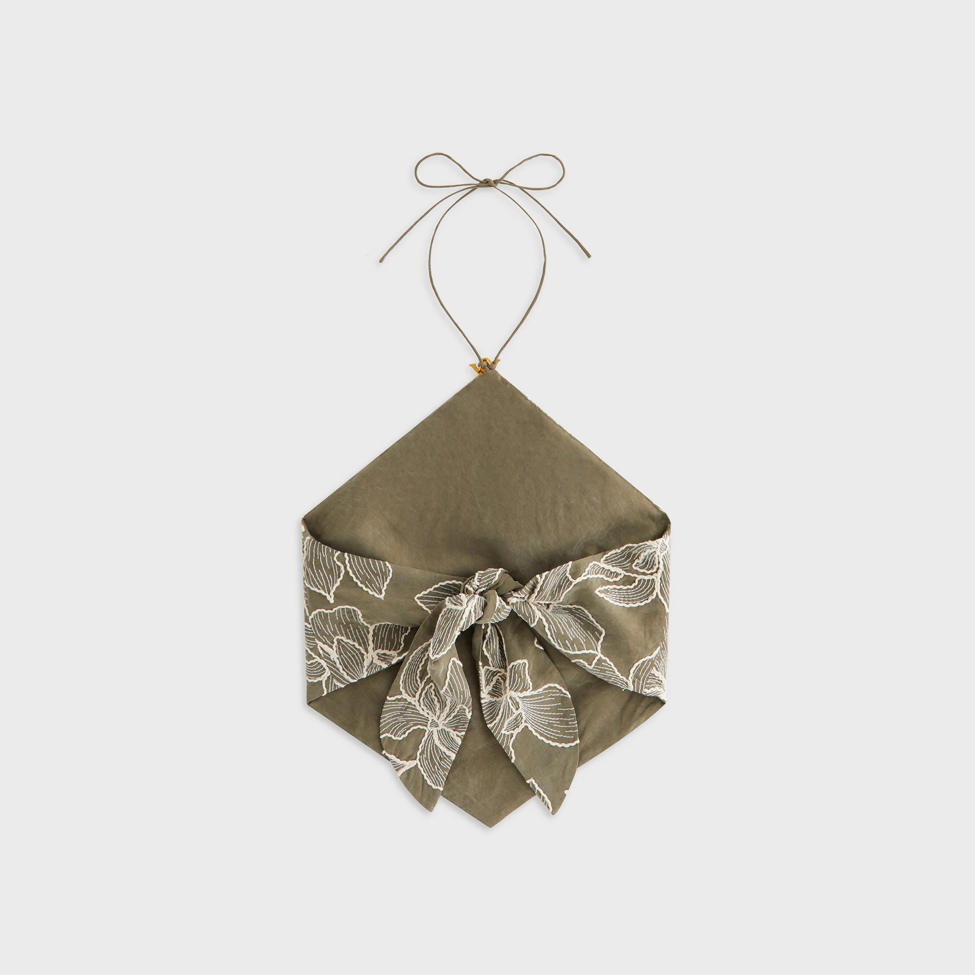 Kith Women Kumi Embroidered Halter Top - Dome - Image 3