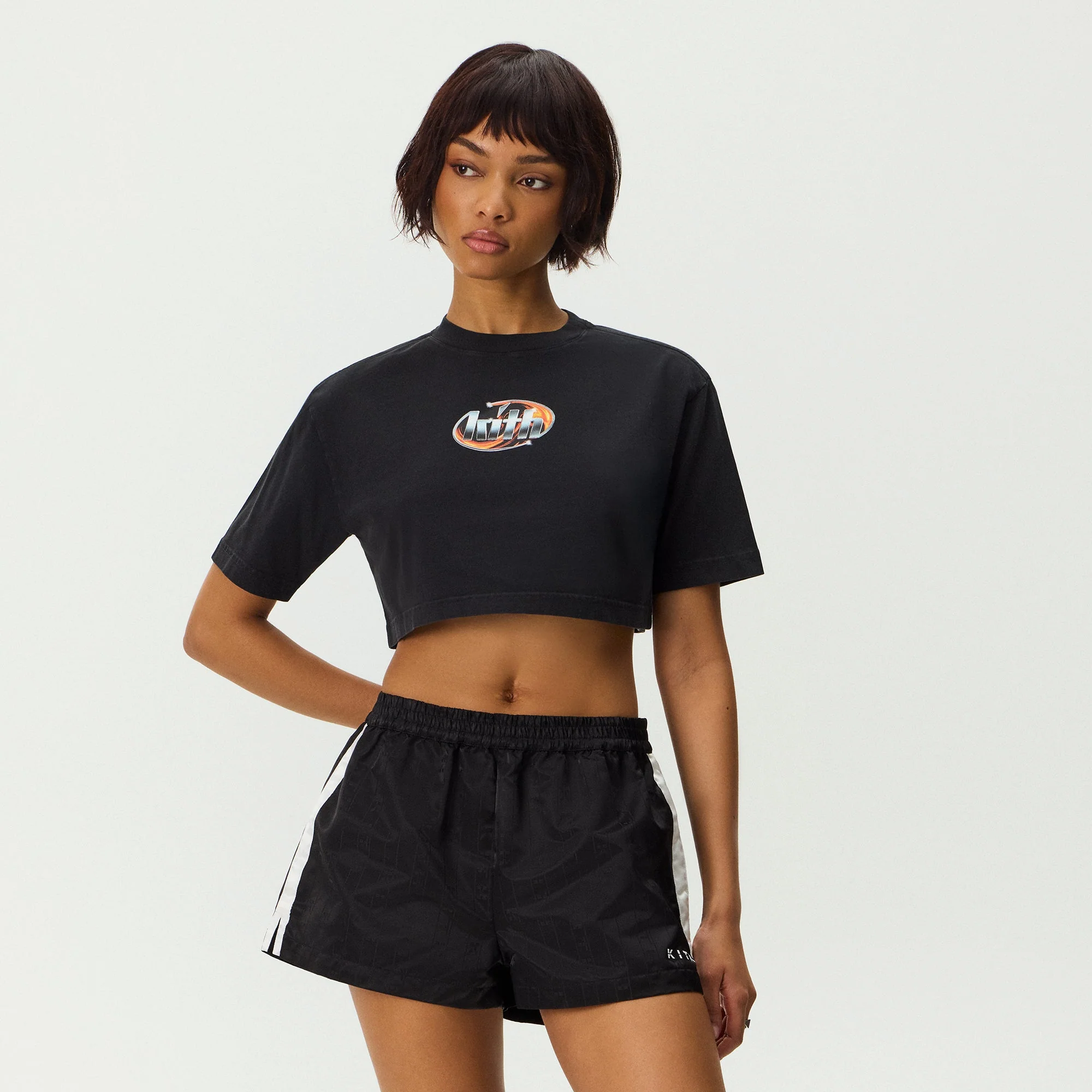 Kith Women Fei Kith Inferno Tee - Black - Image 2