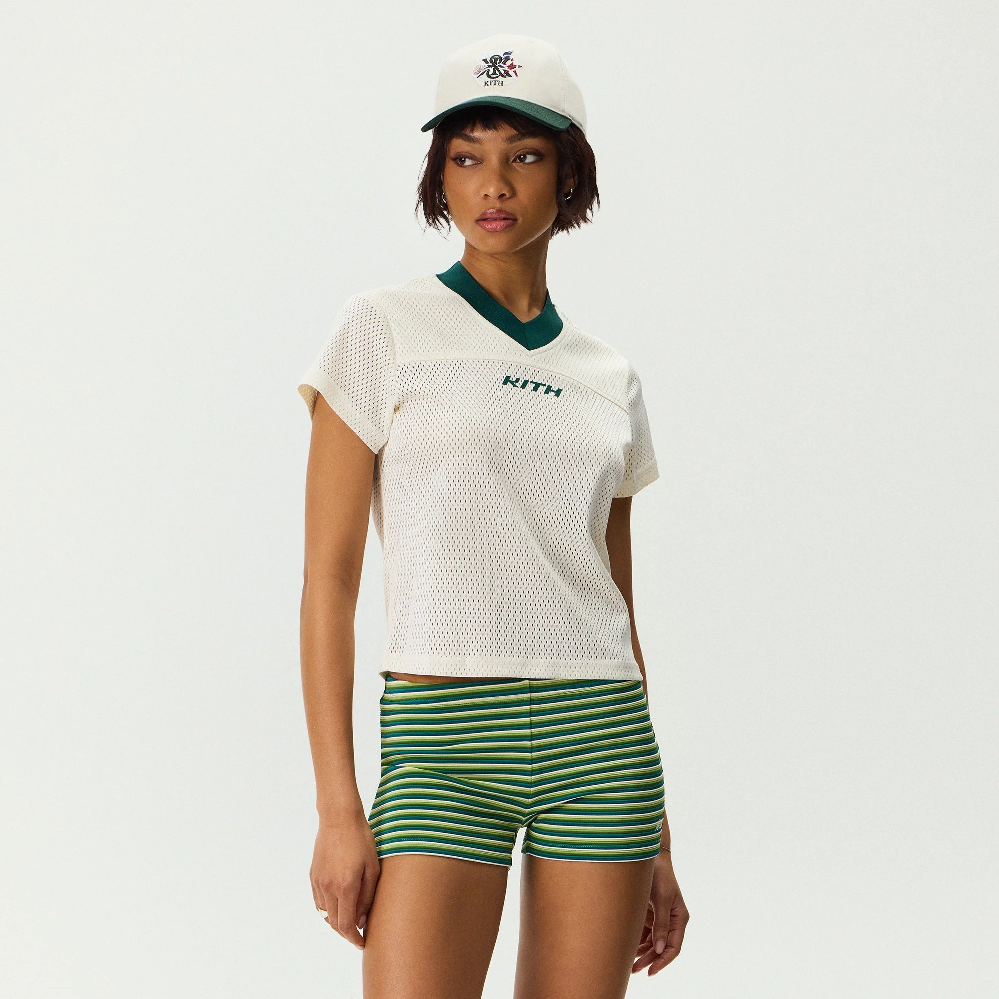 Kith Women Nicci Mesh Jersey - Sandrift - Image 2