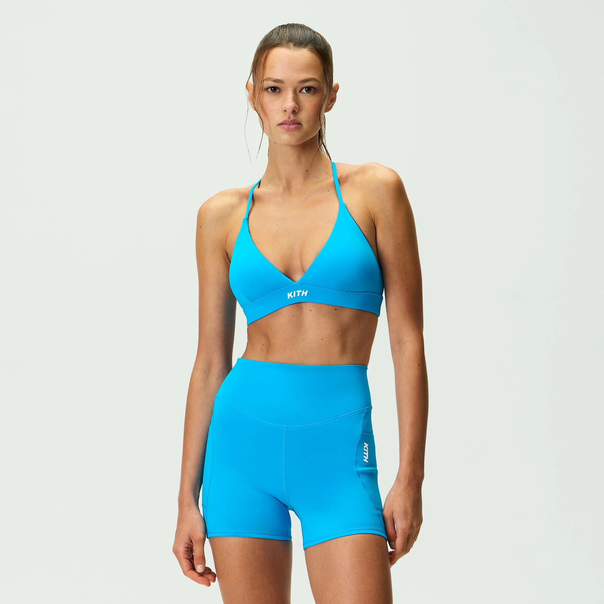 Kith Women Enhance Teoni Triangle Bra - Meridian Blue - Image 2
