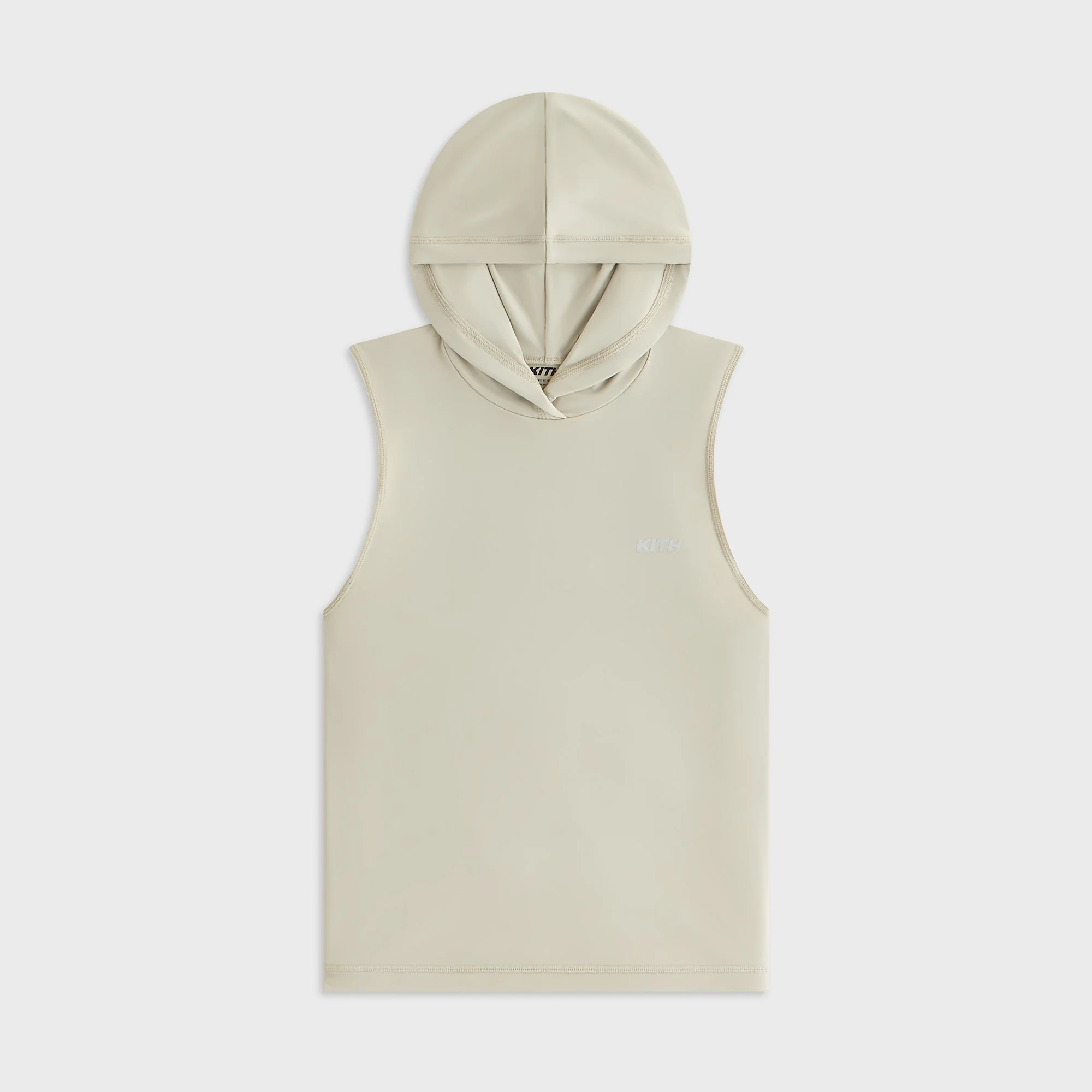 Kith Women Haru Hooded Muscle Tank - Plaster