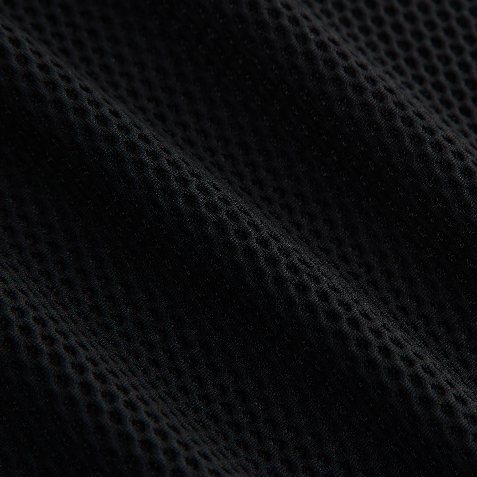 Kith Women Perry Polo Mesh Tank - Black - Image 8