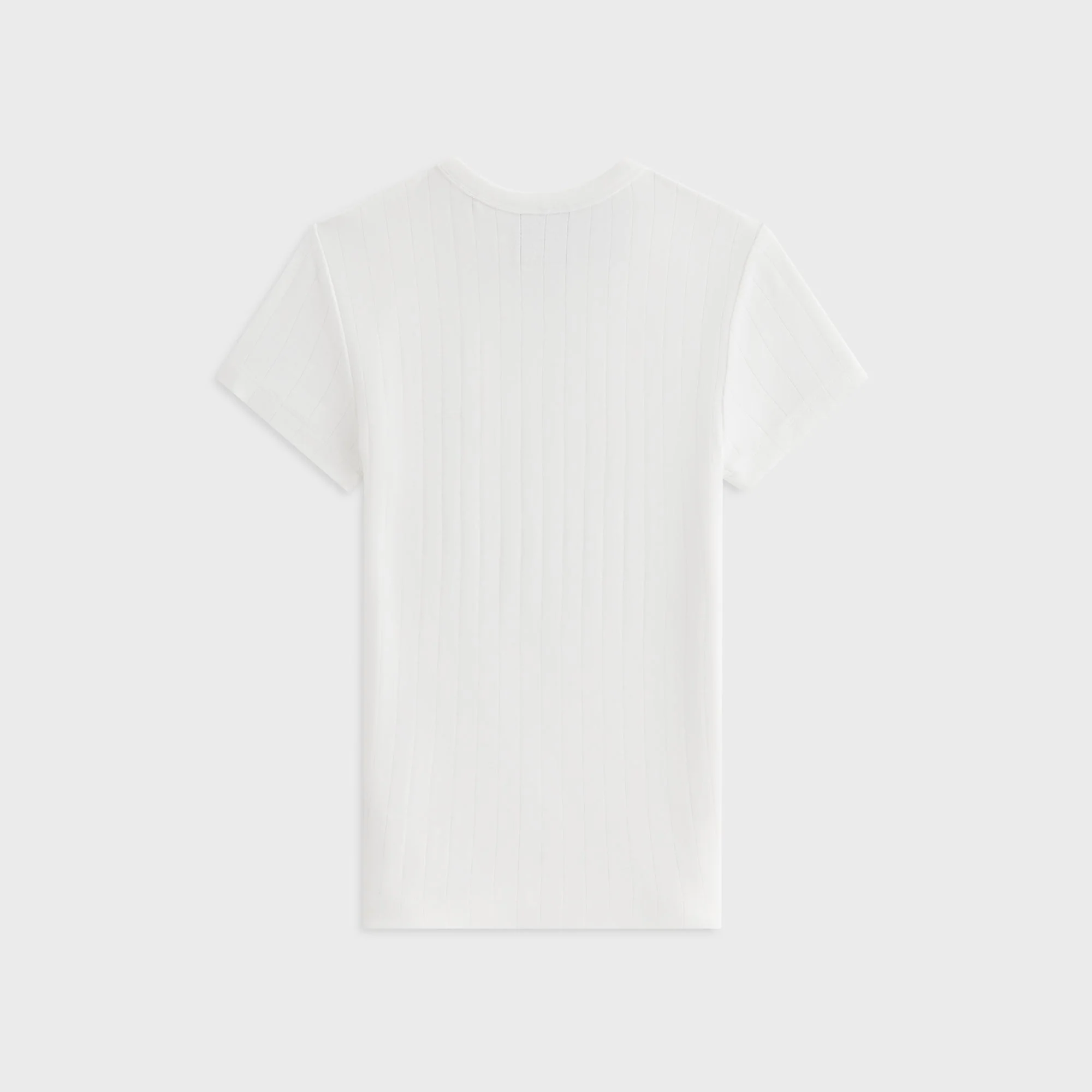 Kith Women Mulberry IV Flat Rib Tee - White - Image 3
