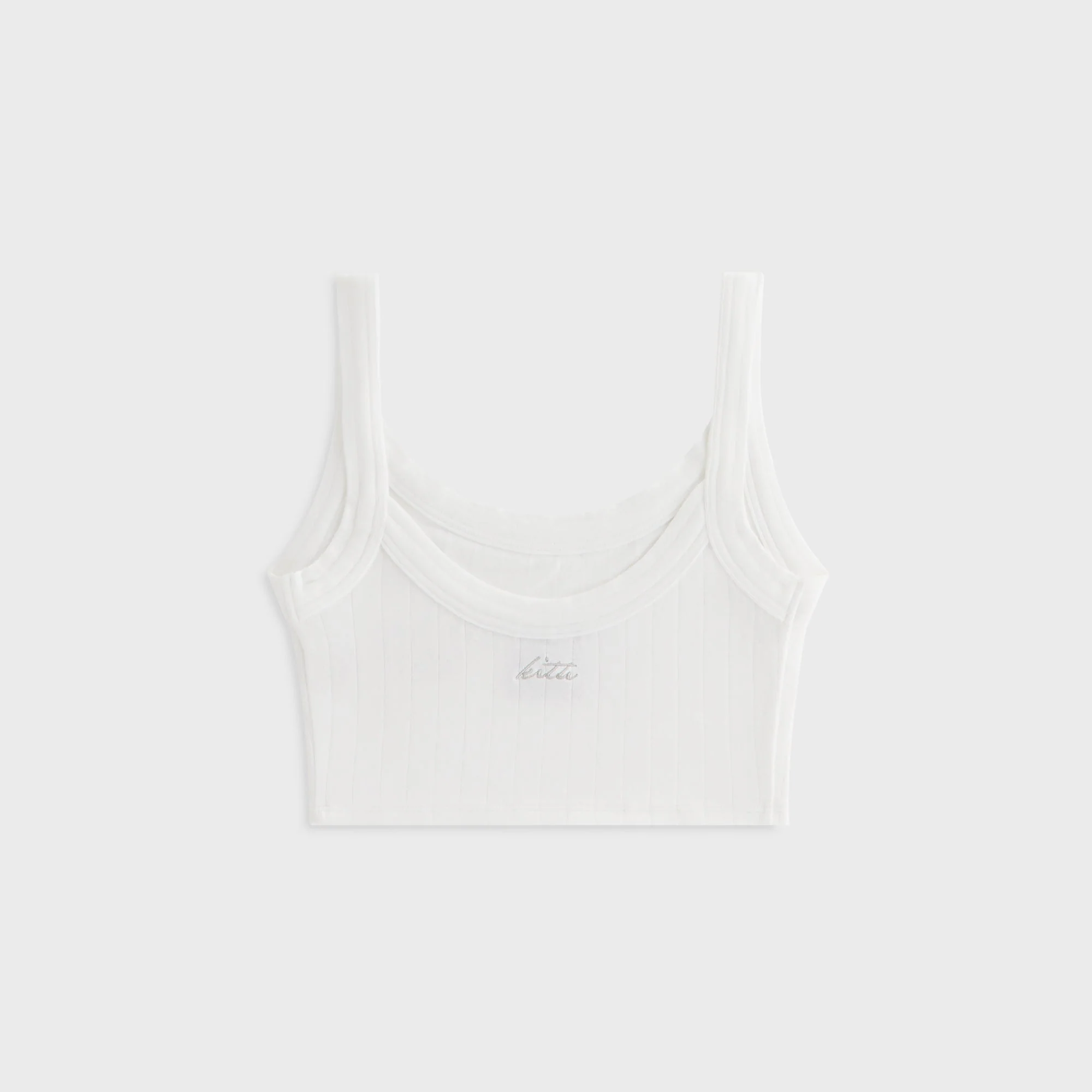 Kith Women Terra II Flat Rib Tank - White - Image 4