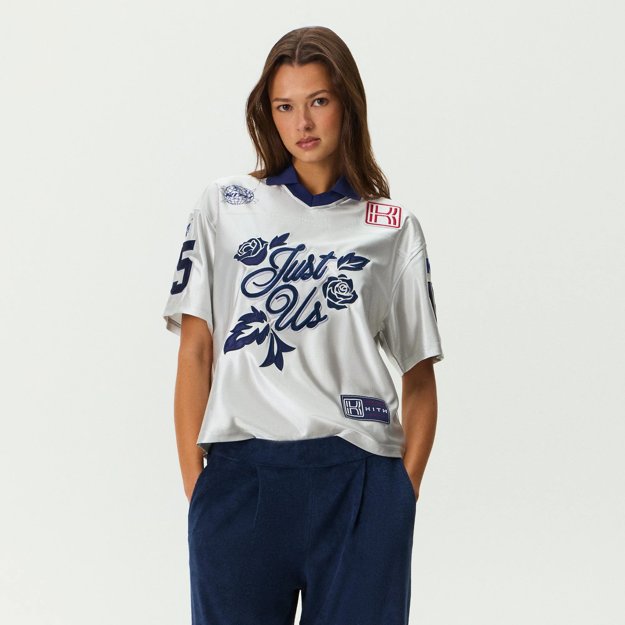 Kith Women Caylen Polo Jersey - Atom - Image 2
