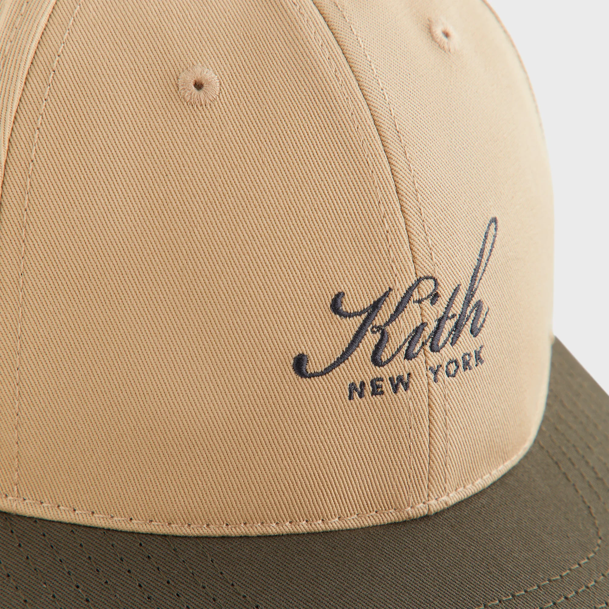 Kith Women Script New York Colorblock Classic Cap - Canvas - Image 4