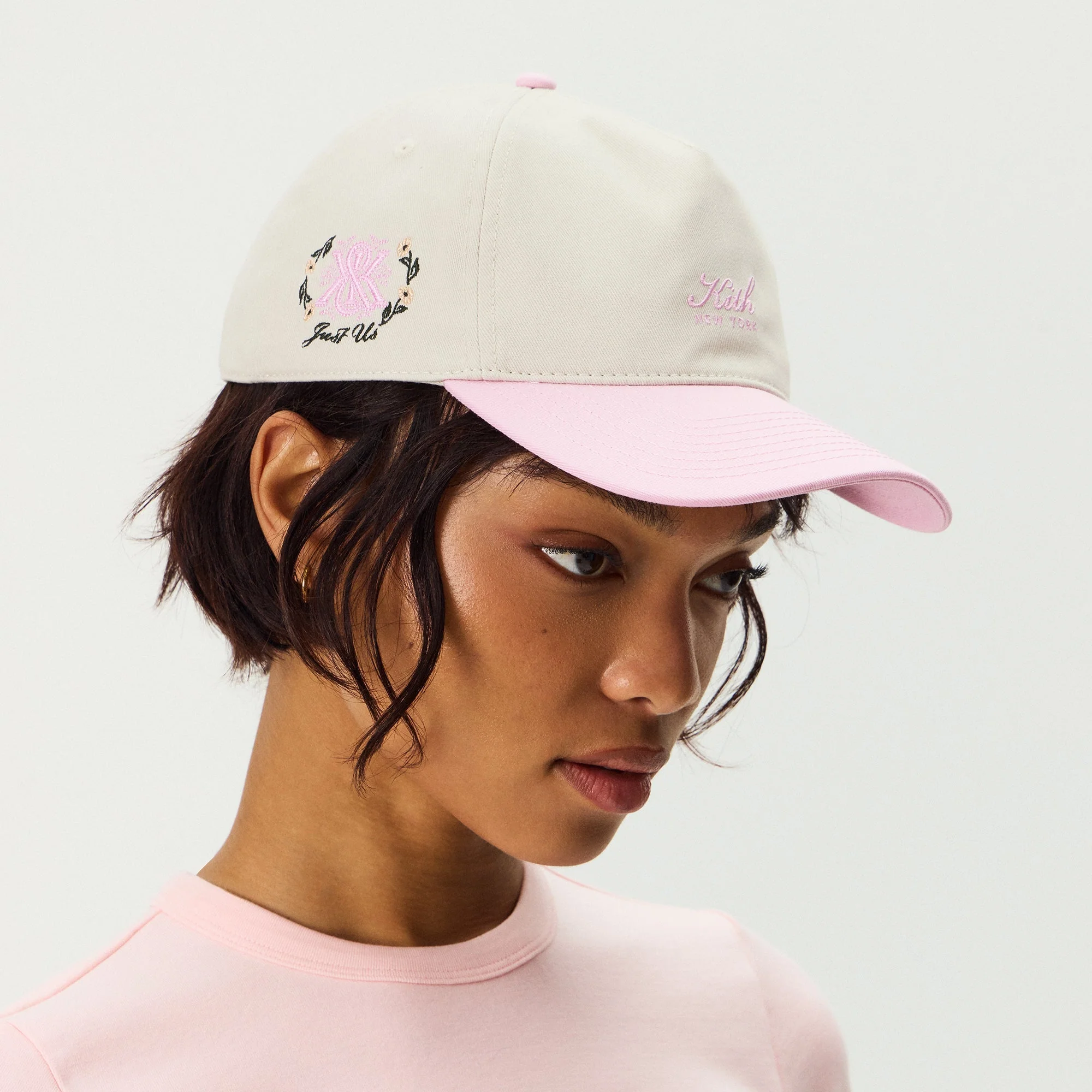 Kith Women Two Tone Cotton Twill Pinch Crown Snapback - Snow Cone - Image 2