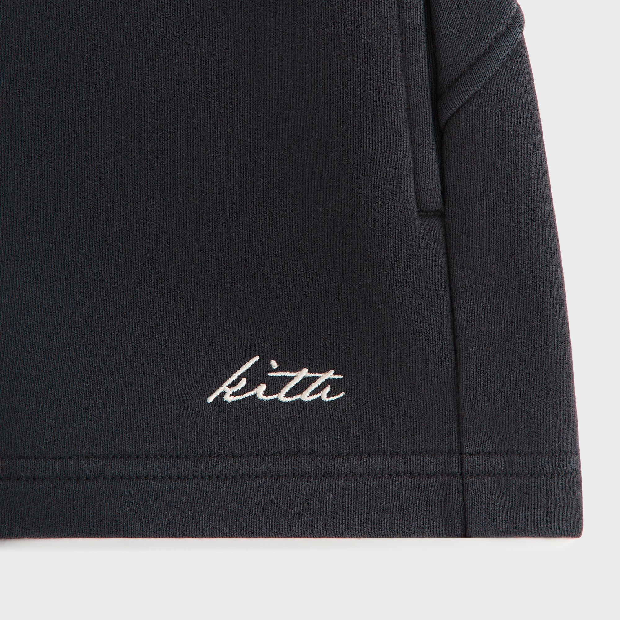Kith Women Lorah Micro Sweatshort - Black - Image 4