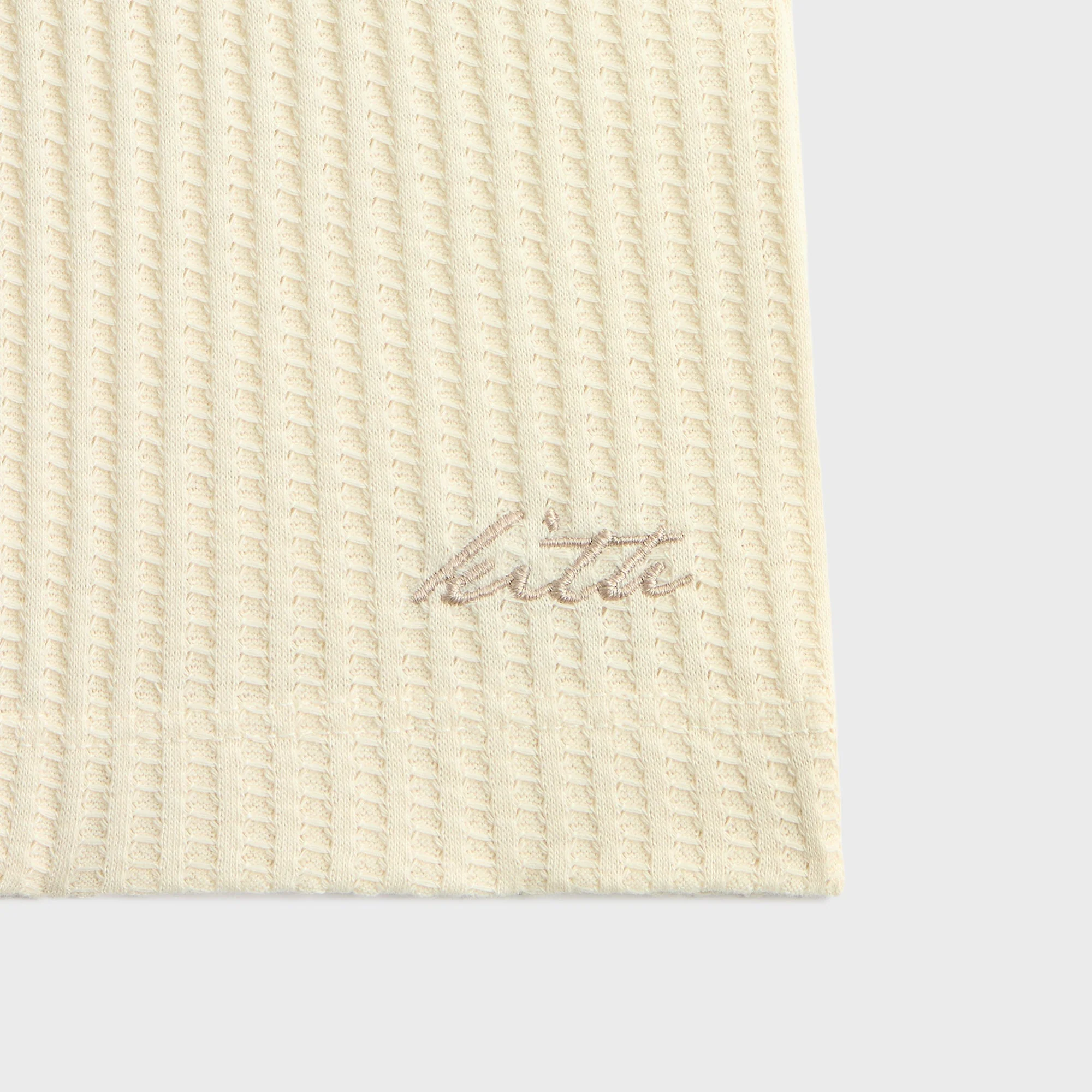 Kith Women Nilah Waffle Shorty - Sandrift - Image 4