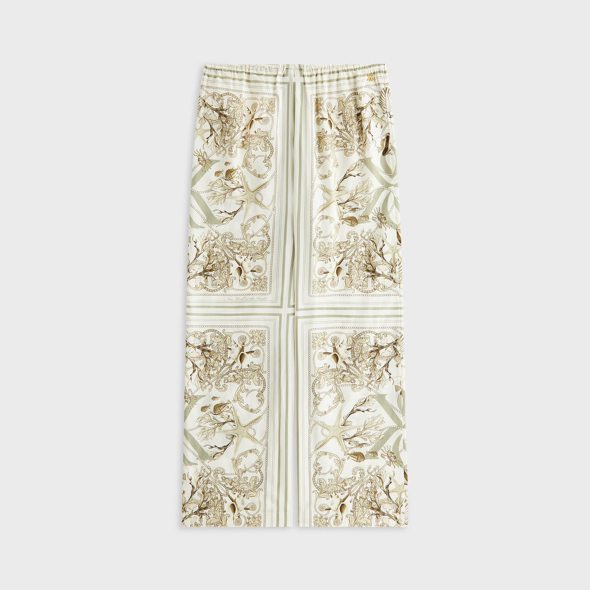 Kith Women Michi Atlantis Drawstring Pant - Sandrift - Image 3