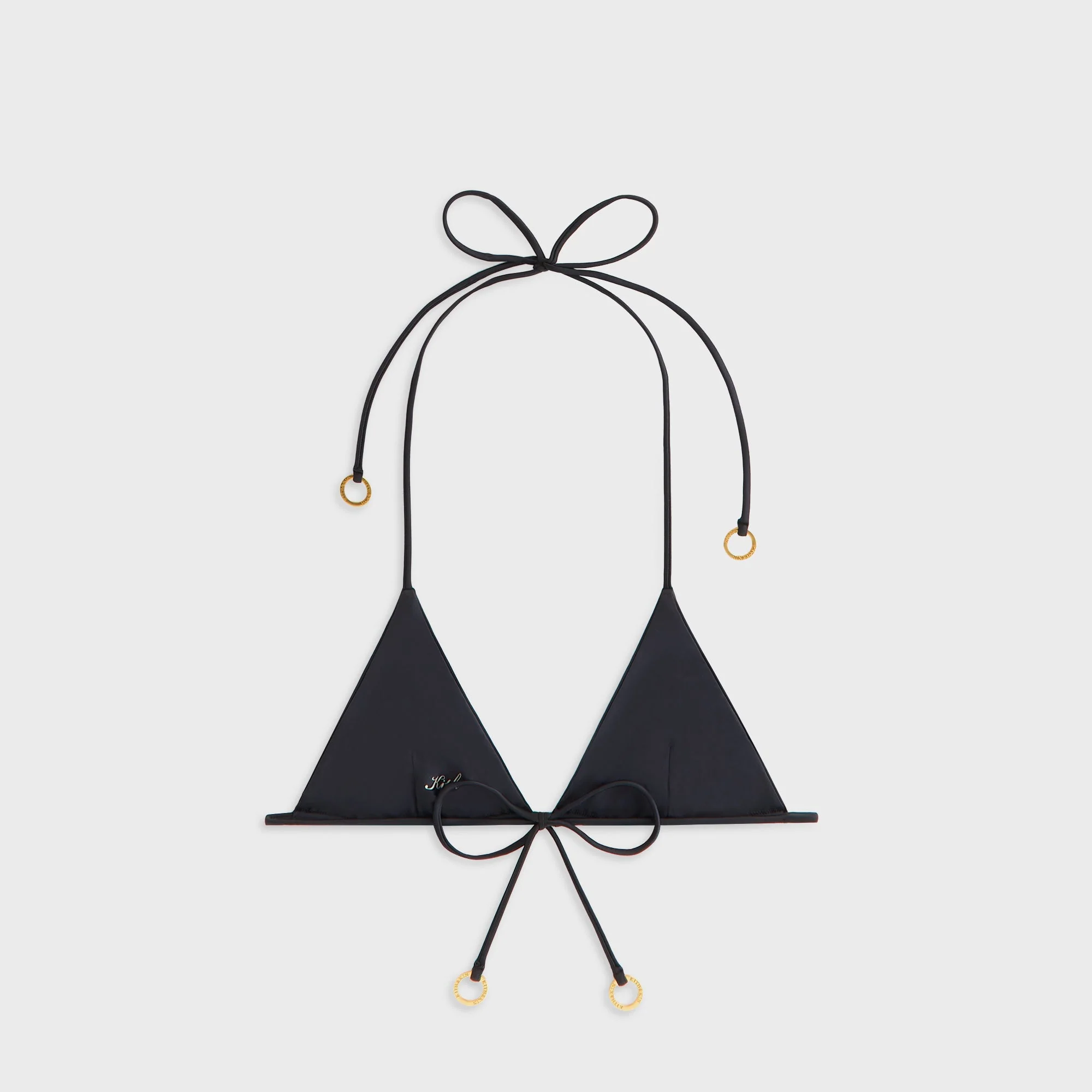 Kith Women Talia III Tie Top - Black - Image 3