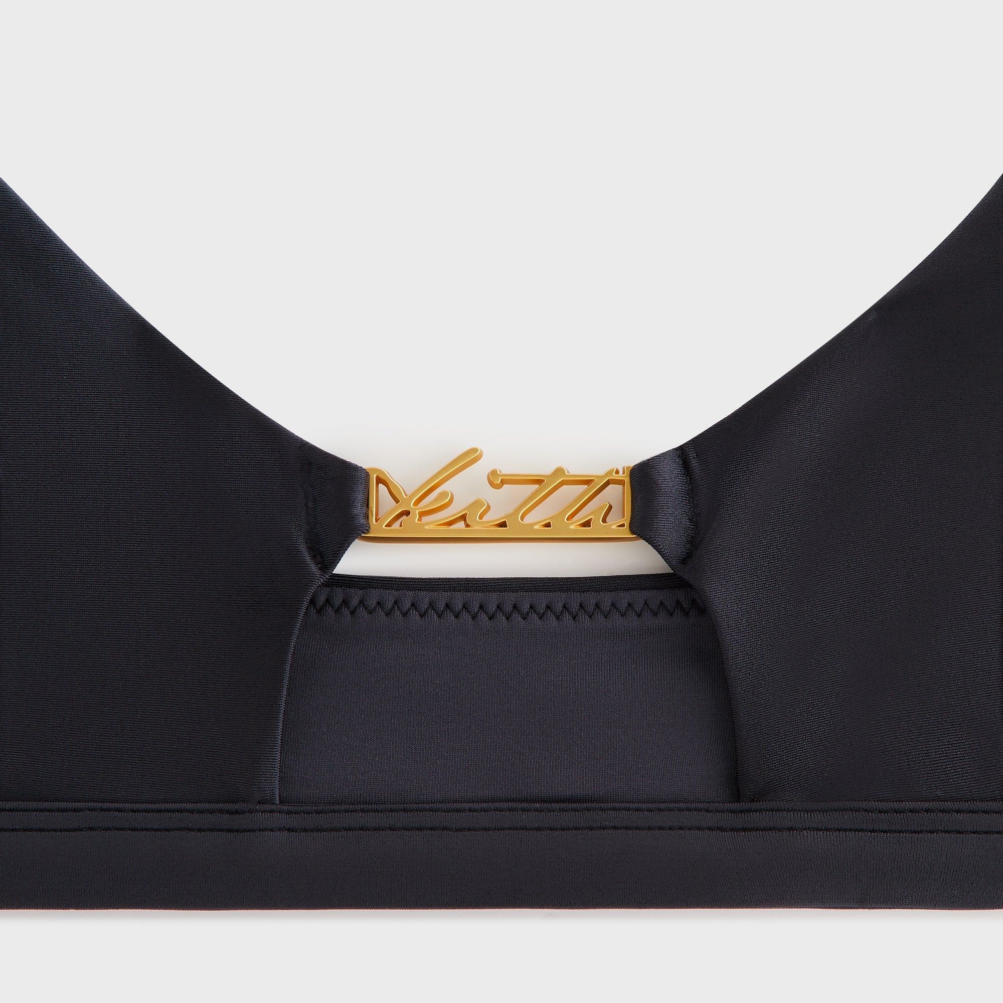 Kith Women Jaydyn Keyhole Bikini Top - Black - Image 4