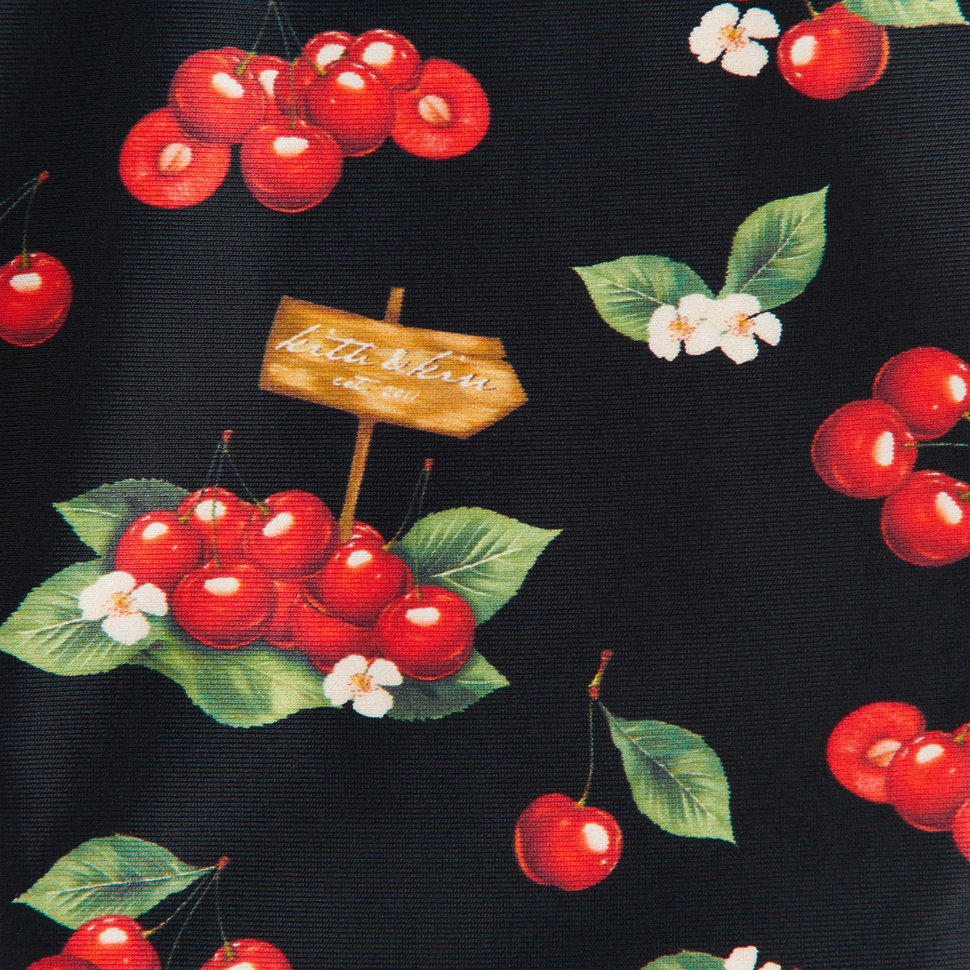 Kith Women Iris Cherry Tie Bottom - Black - Image 5