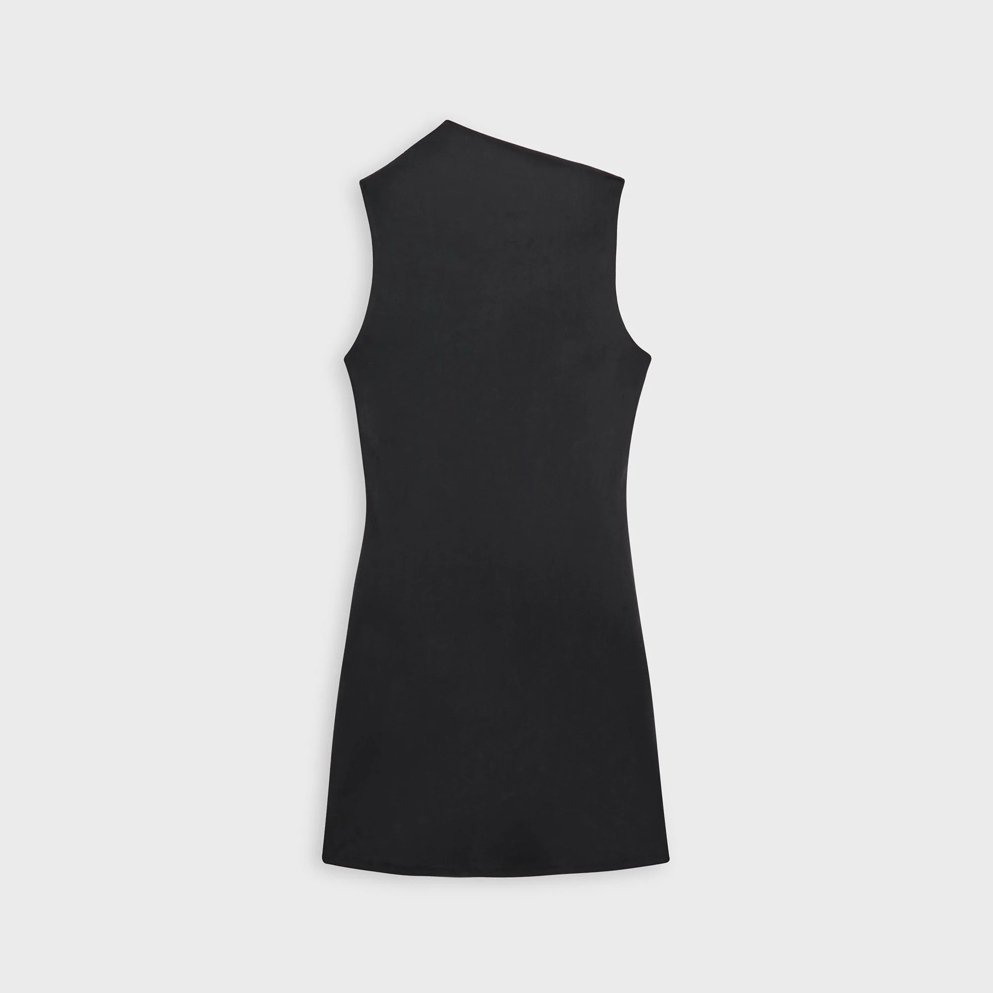 Kith Women Delphi Draped Sueded Mini Dress - Black - Image 3