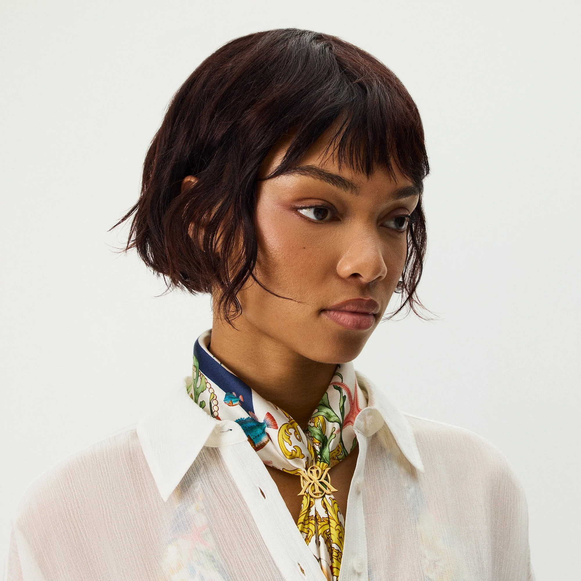 Kith Women Convertible Scarf Top - Nocturnal - Image 4
