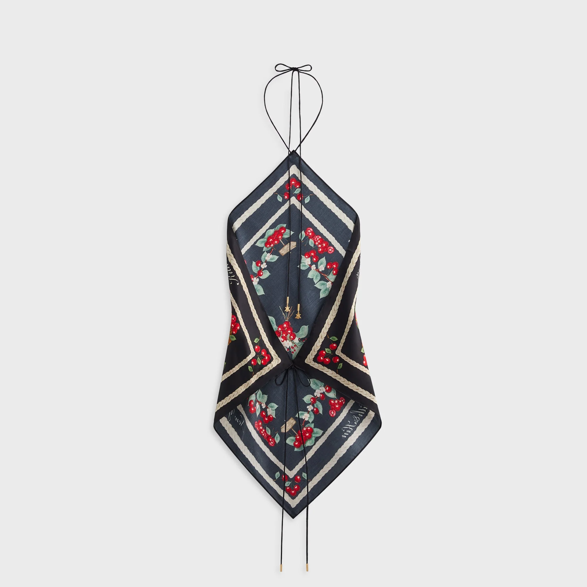 Kith Women Convertible Scarf Top - Black - Image 3