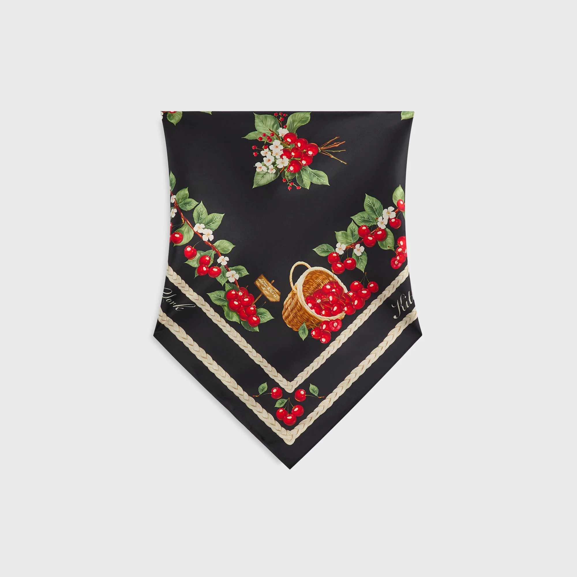 Kith Women Convertible Scarf Top - Black - Image 4