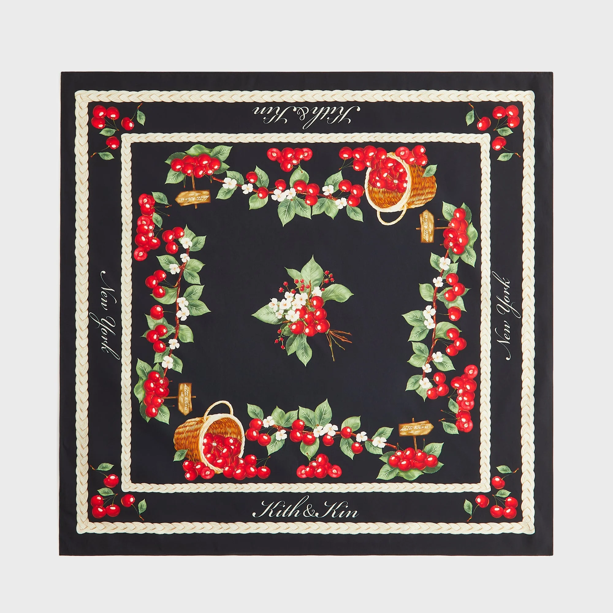 Kith Women Convertible Scarf Top - Black - Image 6