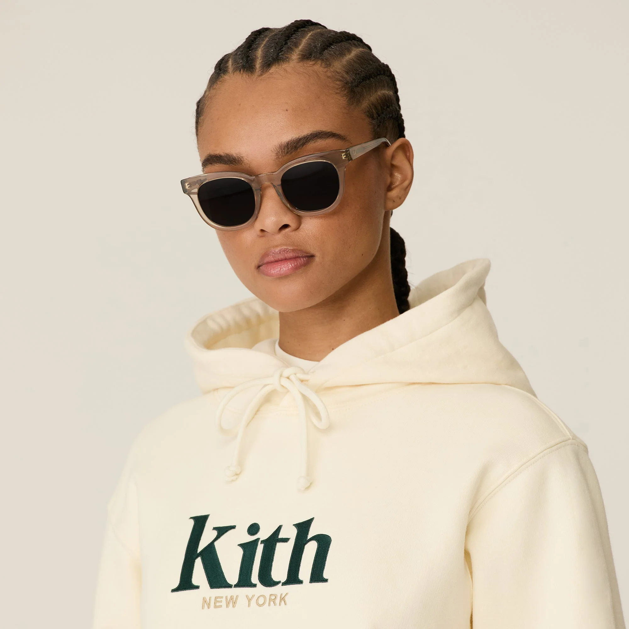 Kith Women Ari Crystal Sunglasses - Molecule - Image 2