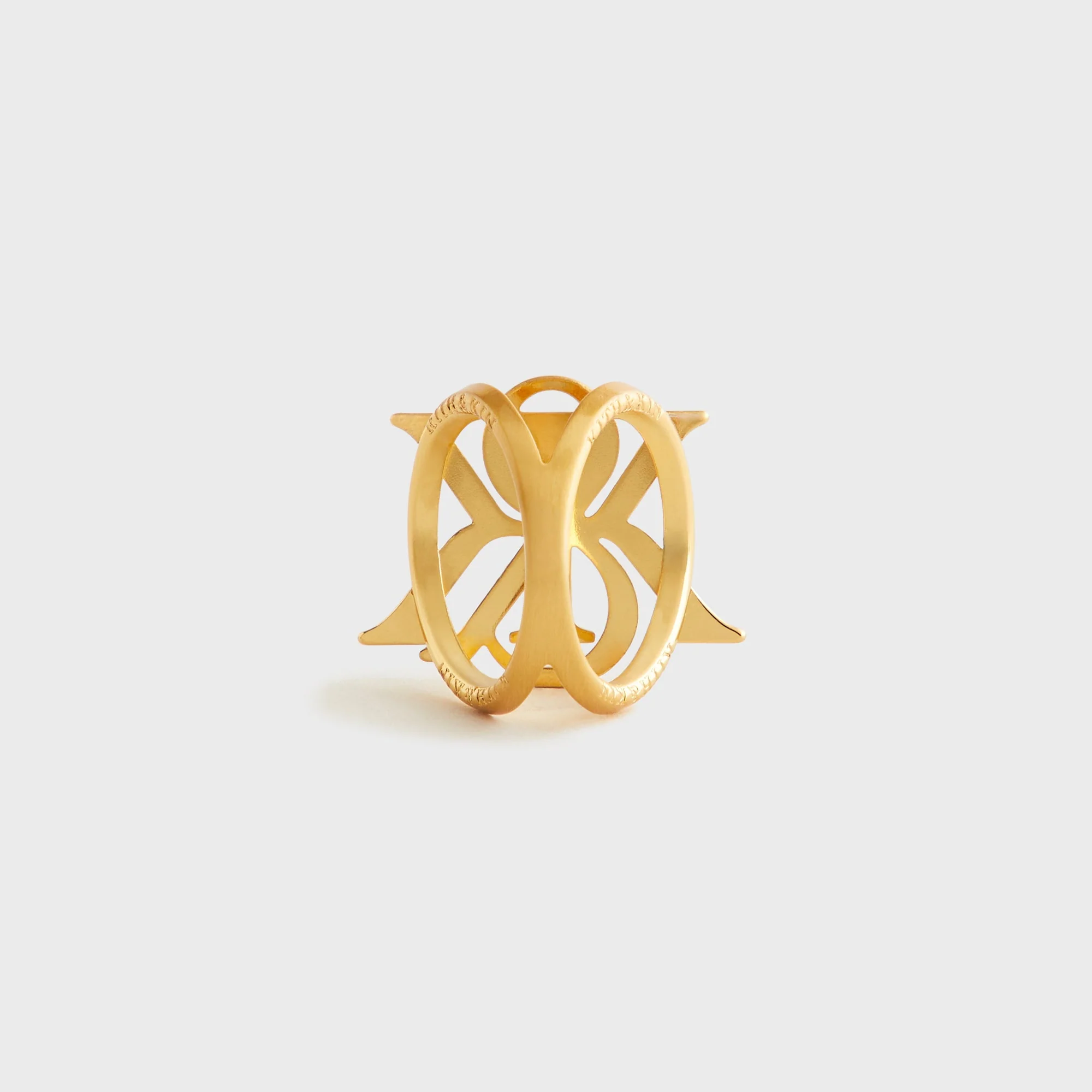 Kith Women Crest Scarf Ring - Multi - Image 4