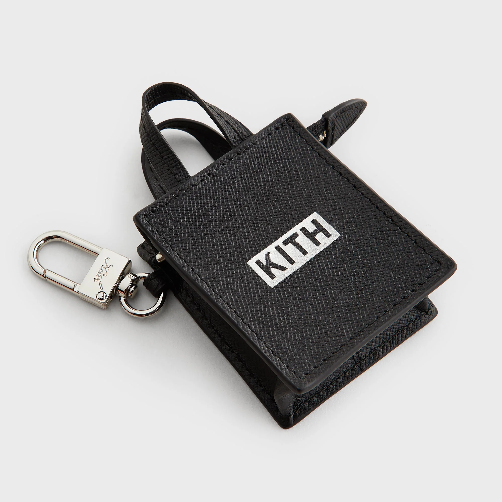 Kith Women Micro Kith Shopper Bag Charm - Black - Image 4