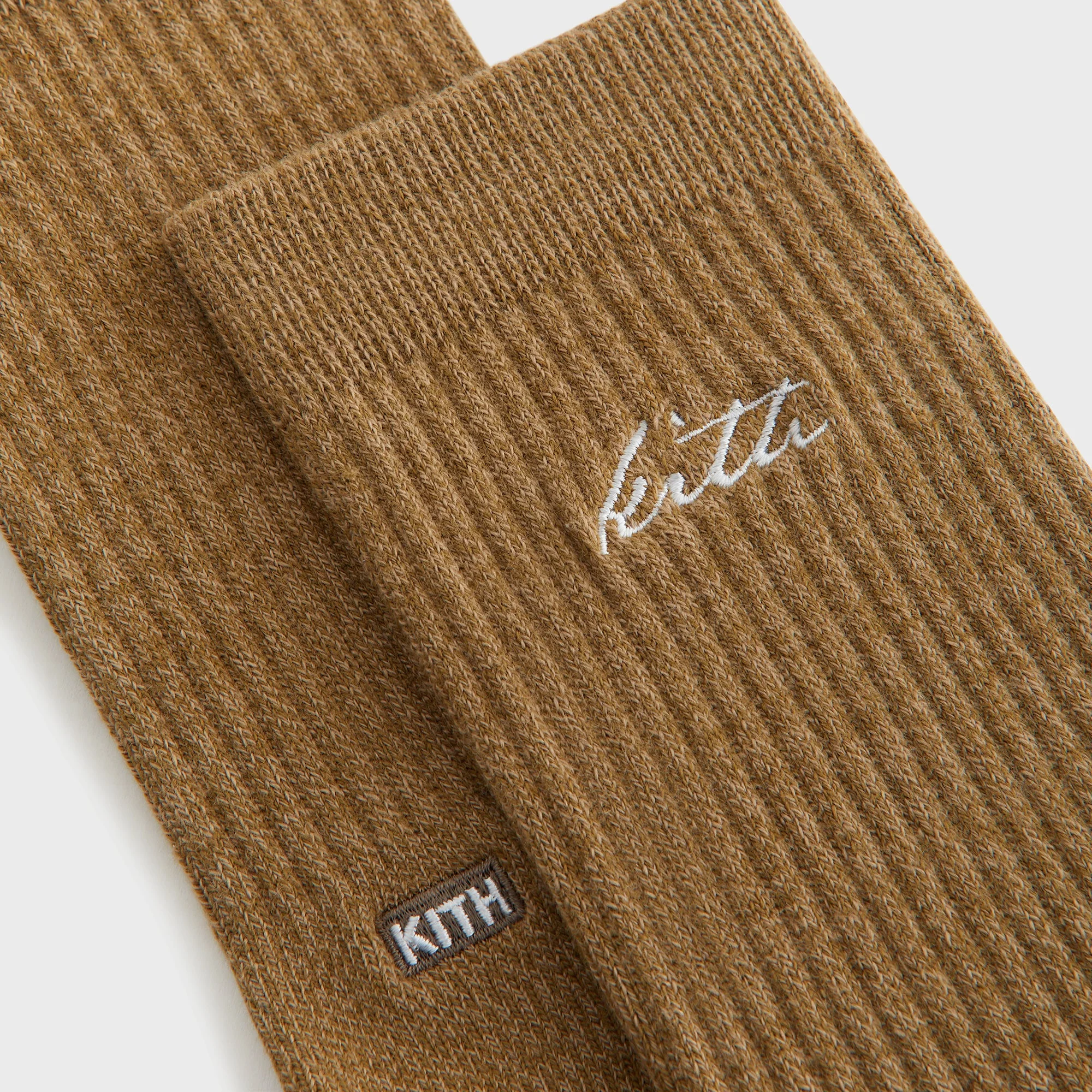 Kith Women Autograph 3-Pack Classic Crew Socks  - Multi - Image 3