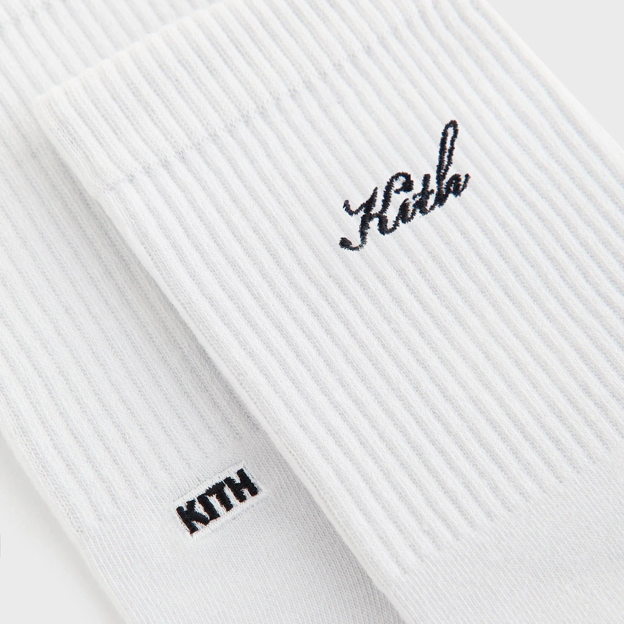 Kith Women 3-Pack Lightweight Cotton Classic Crew Socks - Multi - Image 3