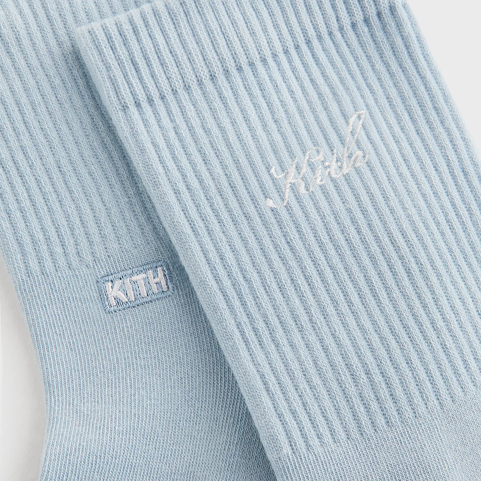 Kith Women 3-Pack Lightweight Cotton Classic Crew Sock - Multi - Image 4