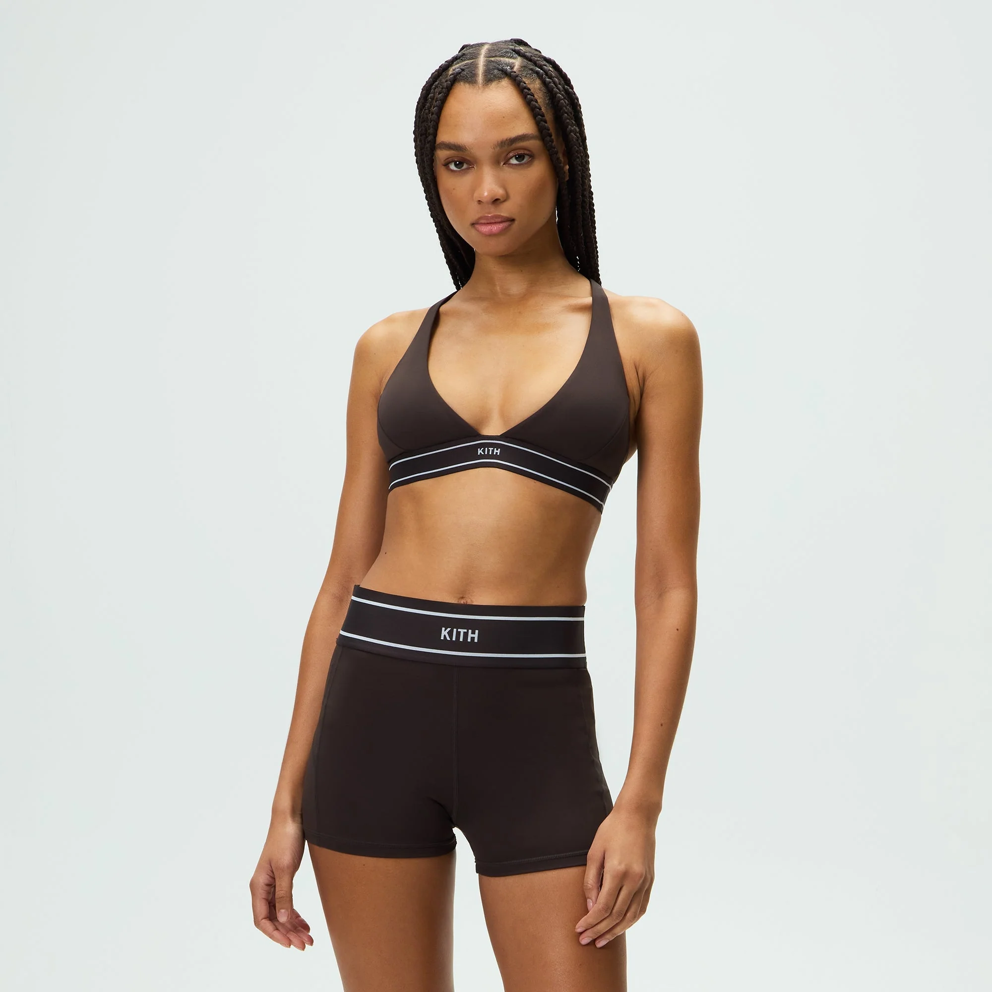 Kith Women Cay Plunge Active Bra - Kindling - Image 2