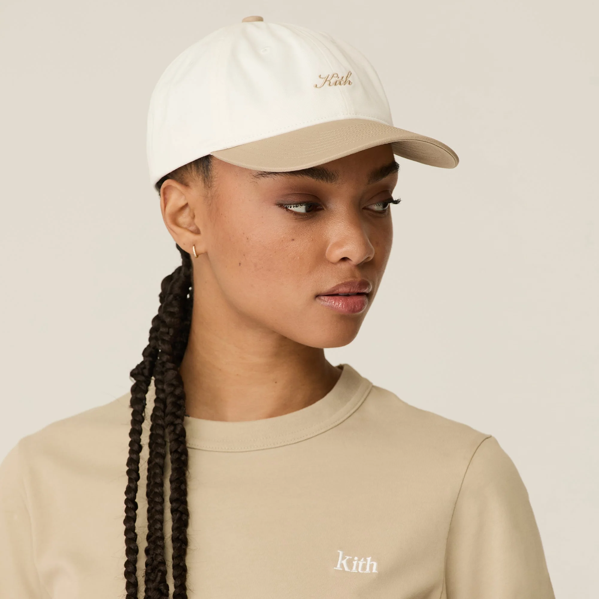 Kith Women Script Logo Classic Cap - Canvas - Image 2